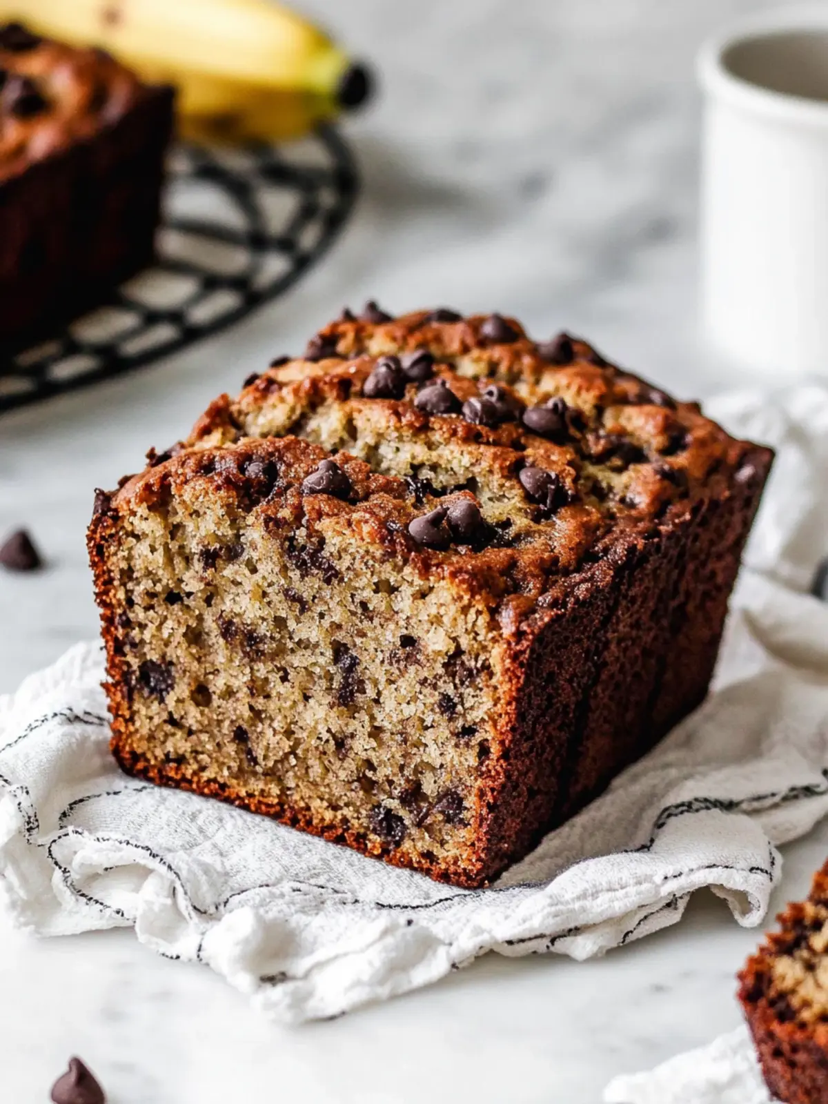 Bake Bliss: Irresistible Chocolate Chip Banana Bread Recipe 5 Chocolate Chip Banana Bread