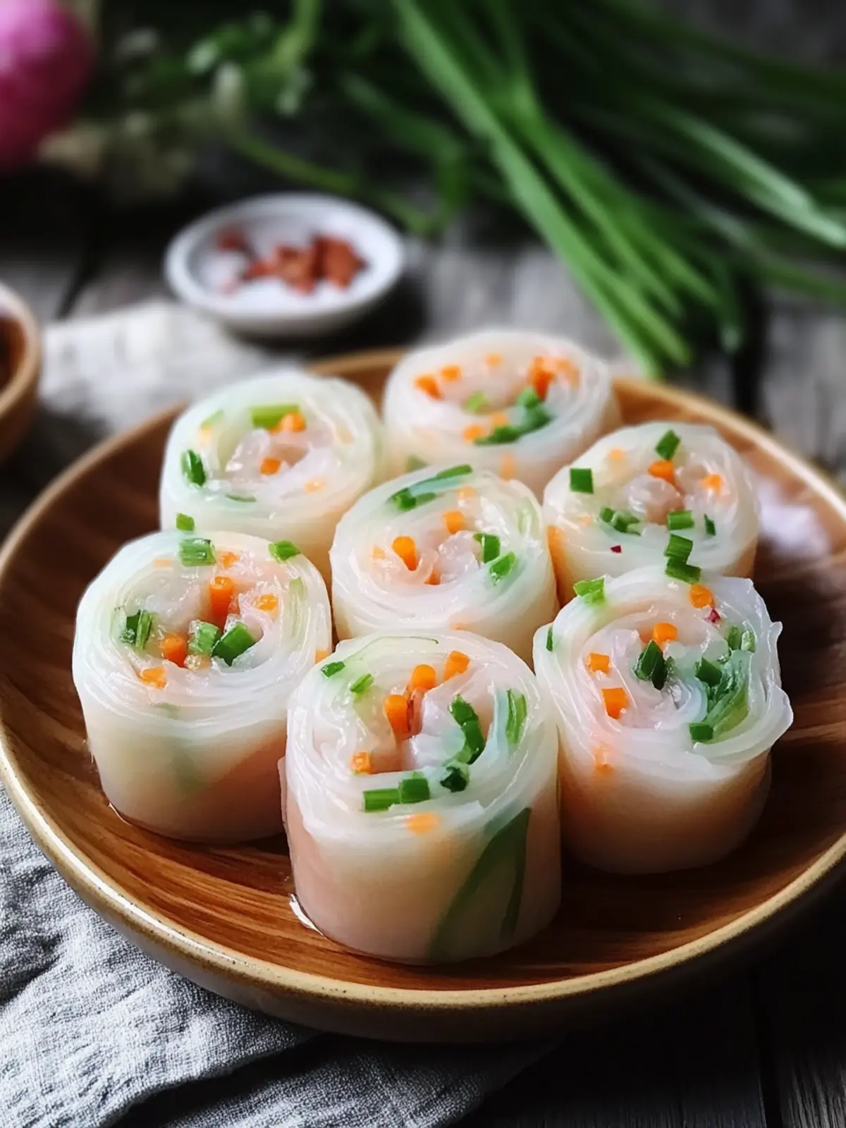 Irresistibly Soft Chinese Flower Rolls with Scallions and Ham Delight 5 Irresistibly Soft Chinese Flower Rolls with Scallions and Ham
