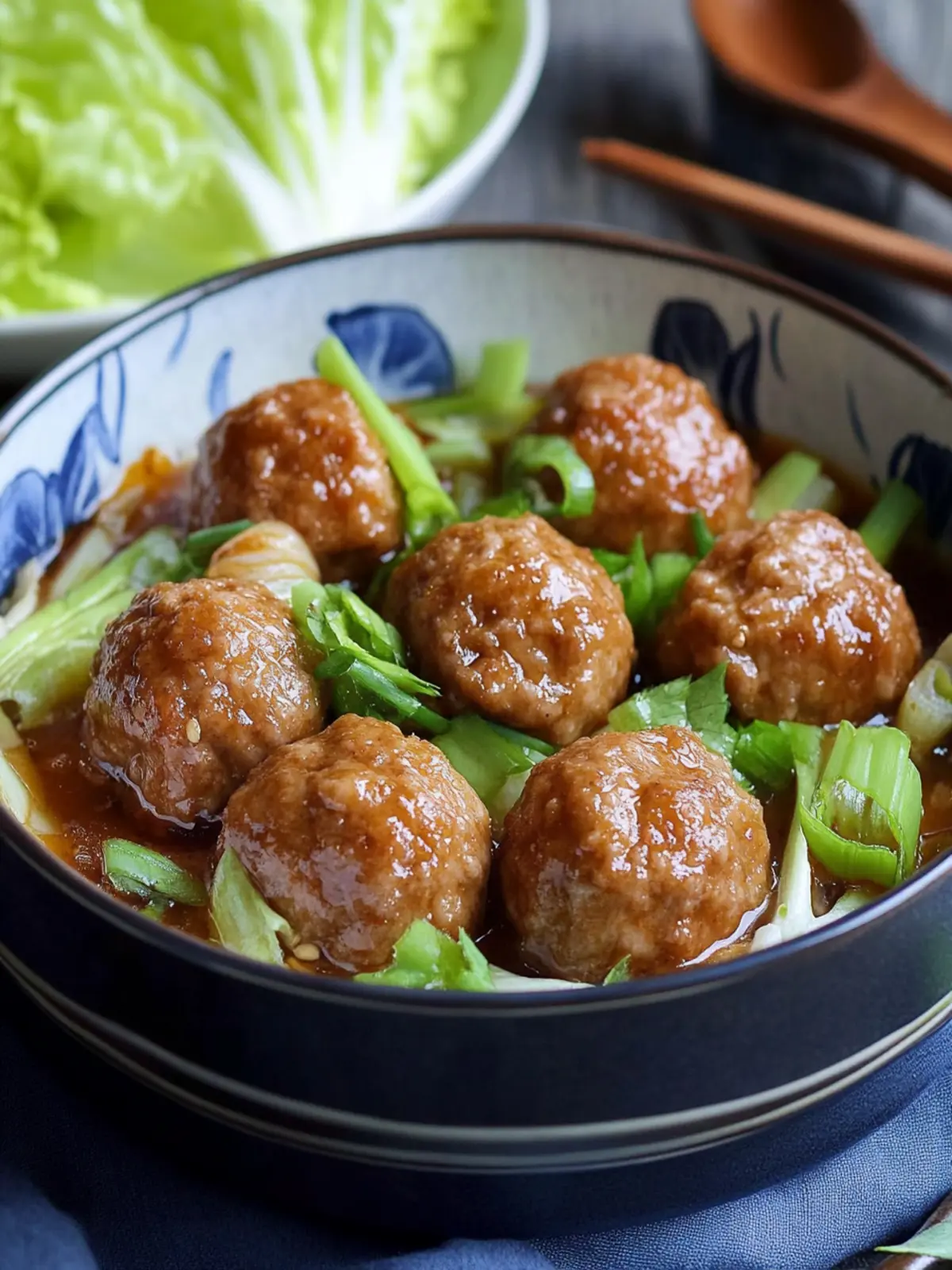 Savory Lion's Head Meatballs: A Cozy Homemade Delight 2 Lion’s Head Meatballs (Shi Zi Tou, 狮子头)