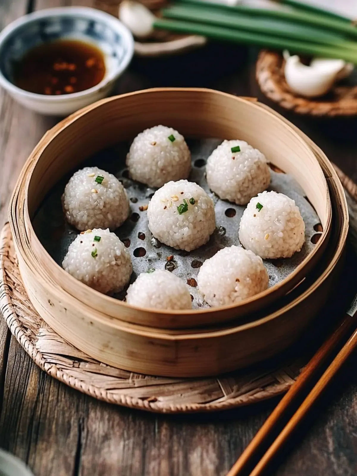 Delicious Chinese Pearl Meatballs with Sticky Rice Recipe to Wow Your Guests 2 Chinese Pearl Meatballs with Sticky Rice (珍珠丸子)