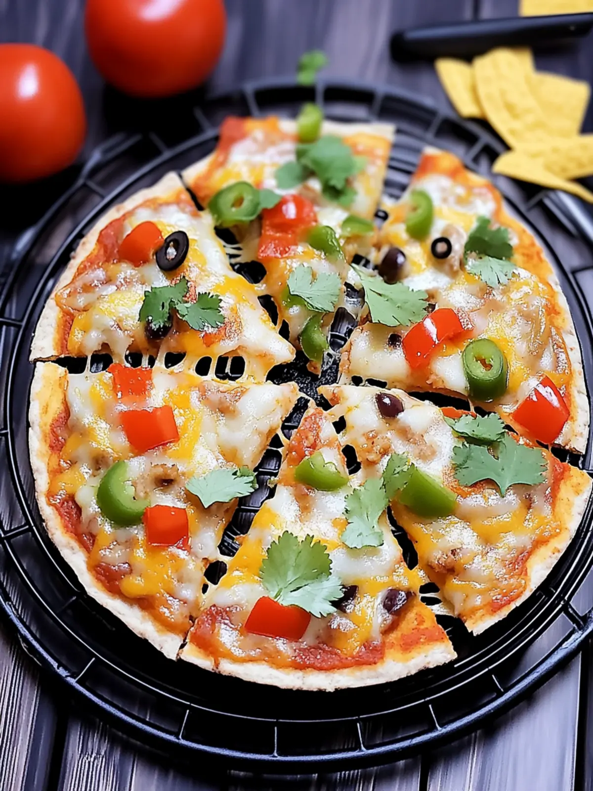 Easy Vegetarian Taco Bell Style Mexican Pizza Made at Home 2 Vegetarian Taco Bell Style Mexican Pizza Made Easy at Home