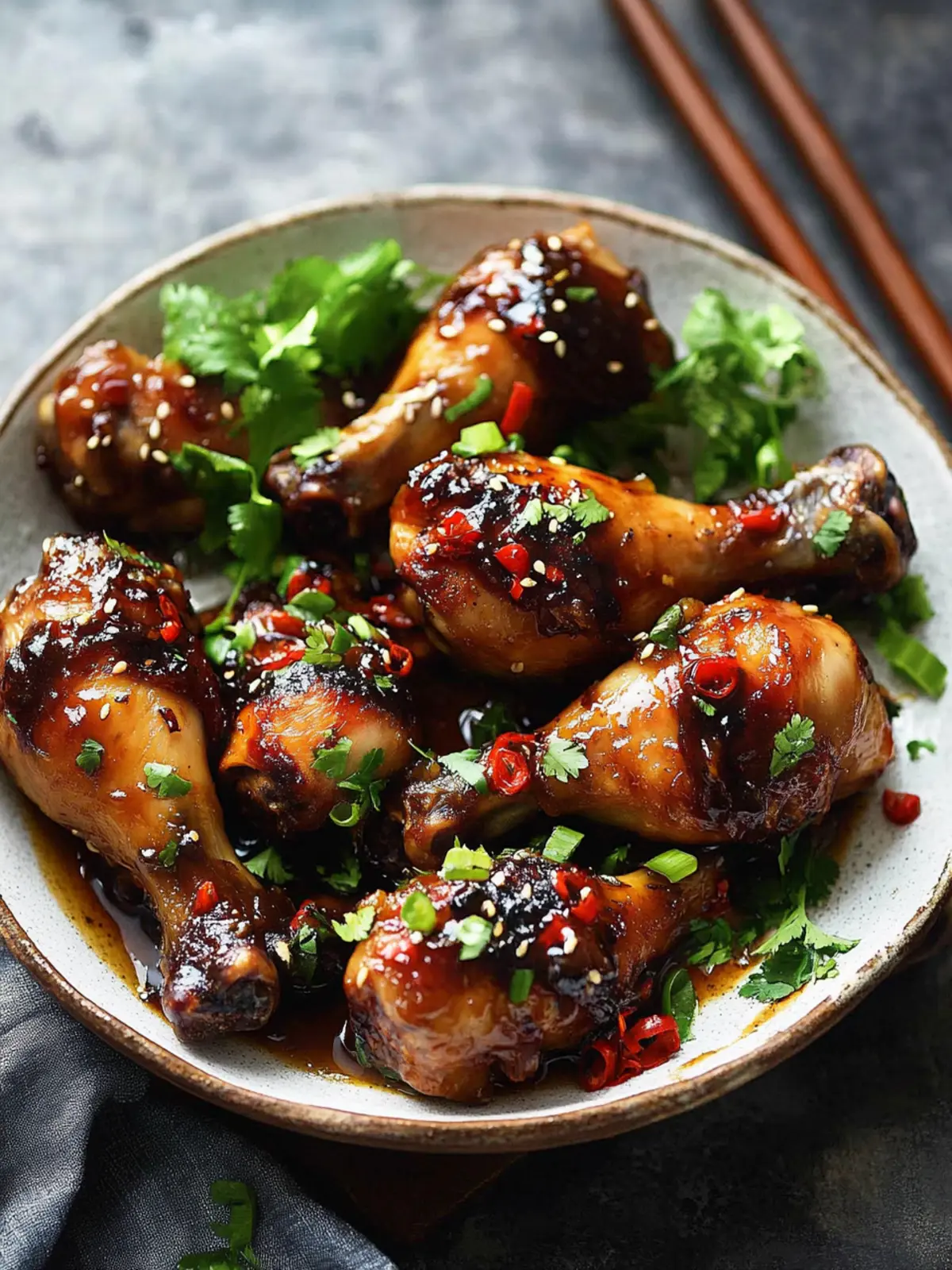 Sticky Chinese Plum Chicken Drumsticks: A Family Favorite Delight 5 Sticky Chinese Plum Chicken Drumsticks