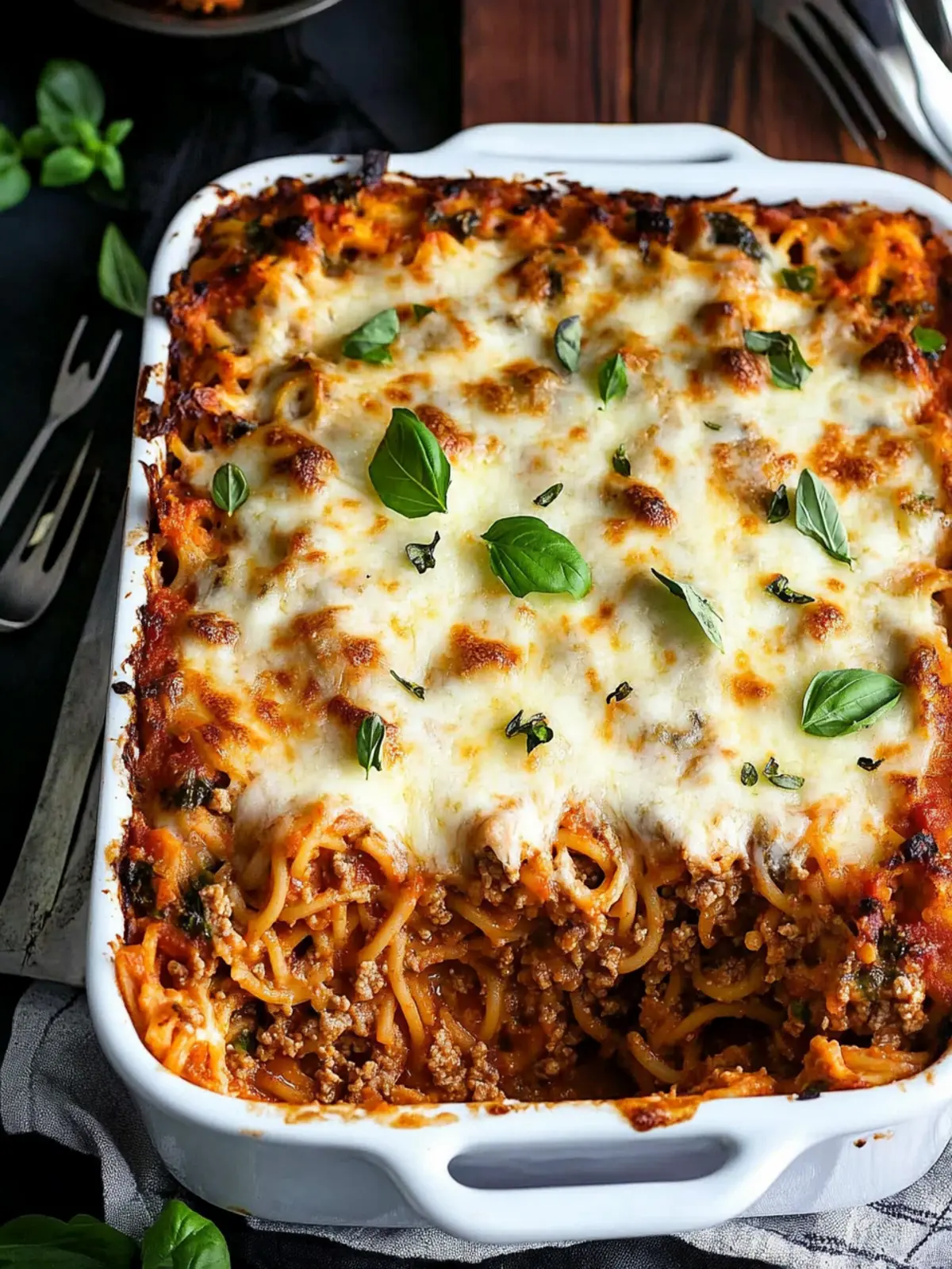 Delicious Southern Baked Spaghetti Casserole Your Family Will Love 2 Southern Baked Spaghetti Casserole