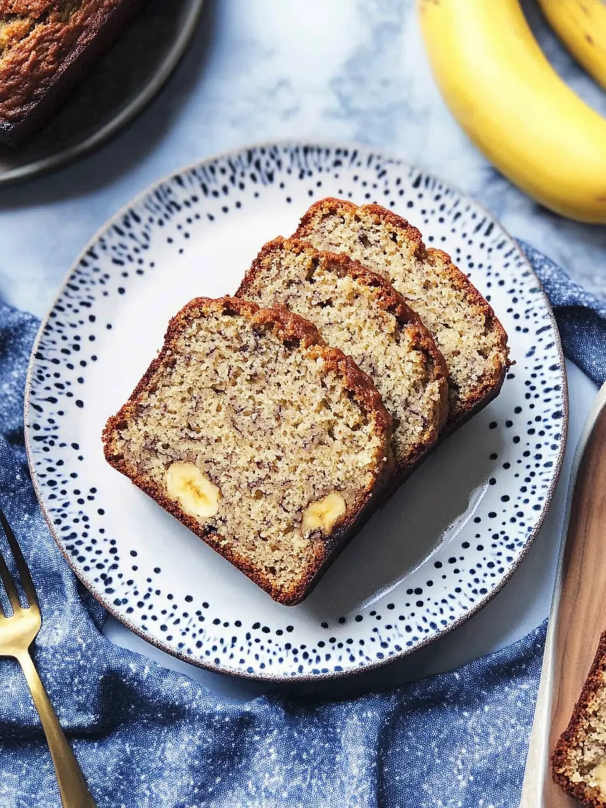 Ultimate Banana Bread Recipe for Moist, Flavorful Bliss 3 Banana Bread