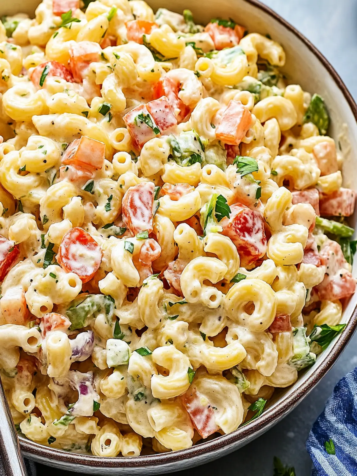 Vibrant Vegan Macaroni Salad for Summer Gatherings 4 Vegan Macaroni Salad