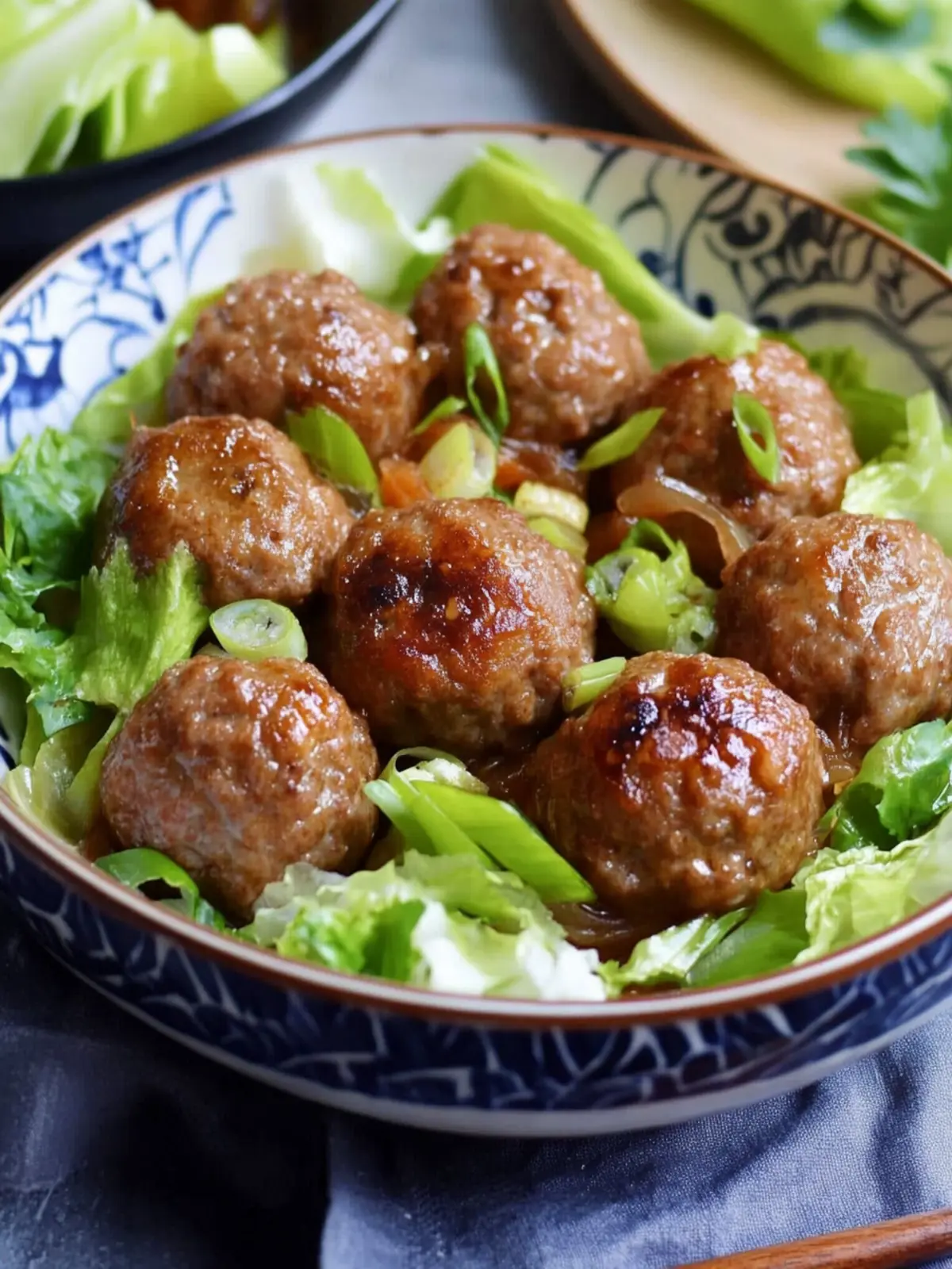 Savory Lion's Head Meatballs: A Cozy Homemade Delight 3 Lion’s Head Meatballs (Shi Zi Tou, 狮子头)