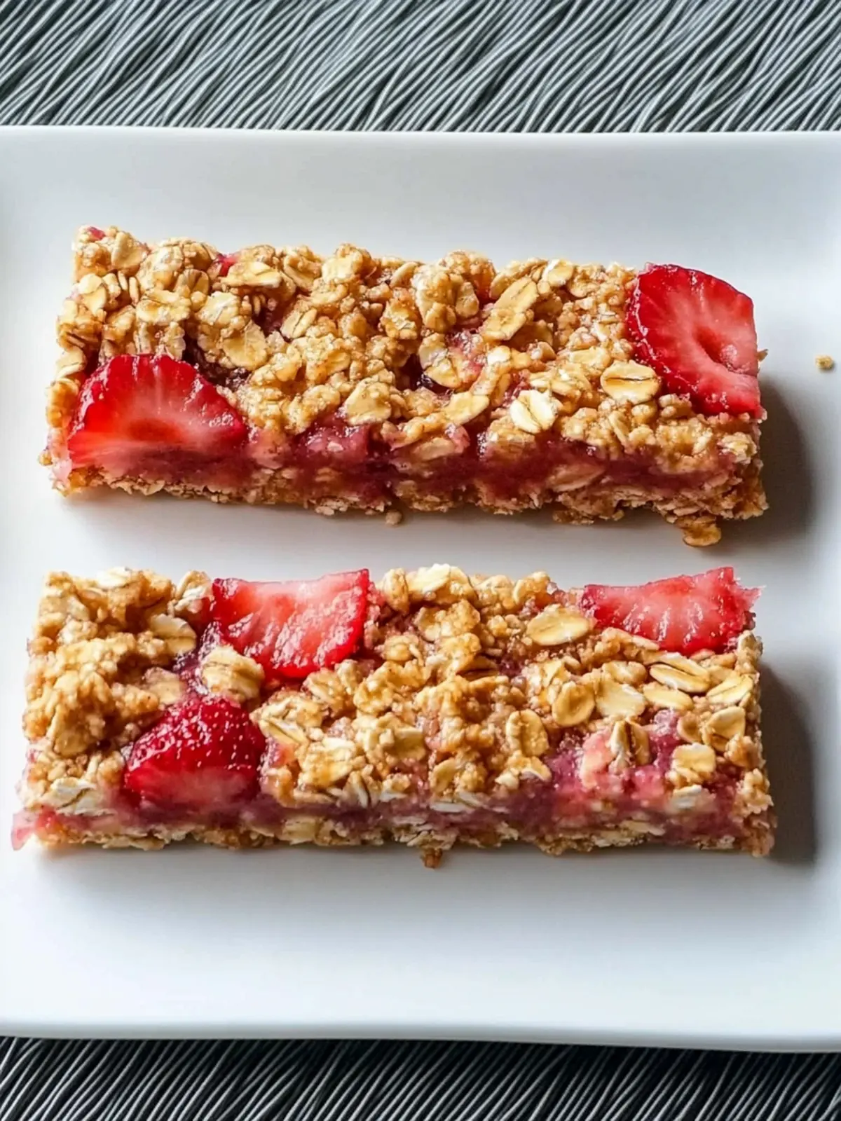 Delicious Strawberry Oatmeal Breakfast Bars for a Healthy Start 2 Strawberry Oatmeal Breakfast Bars