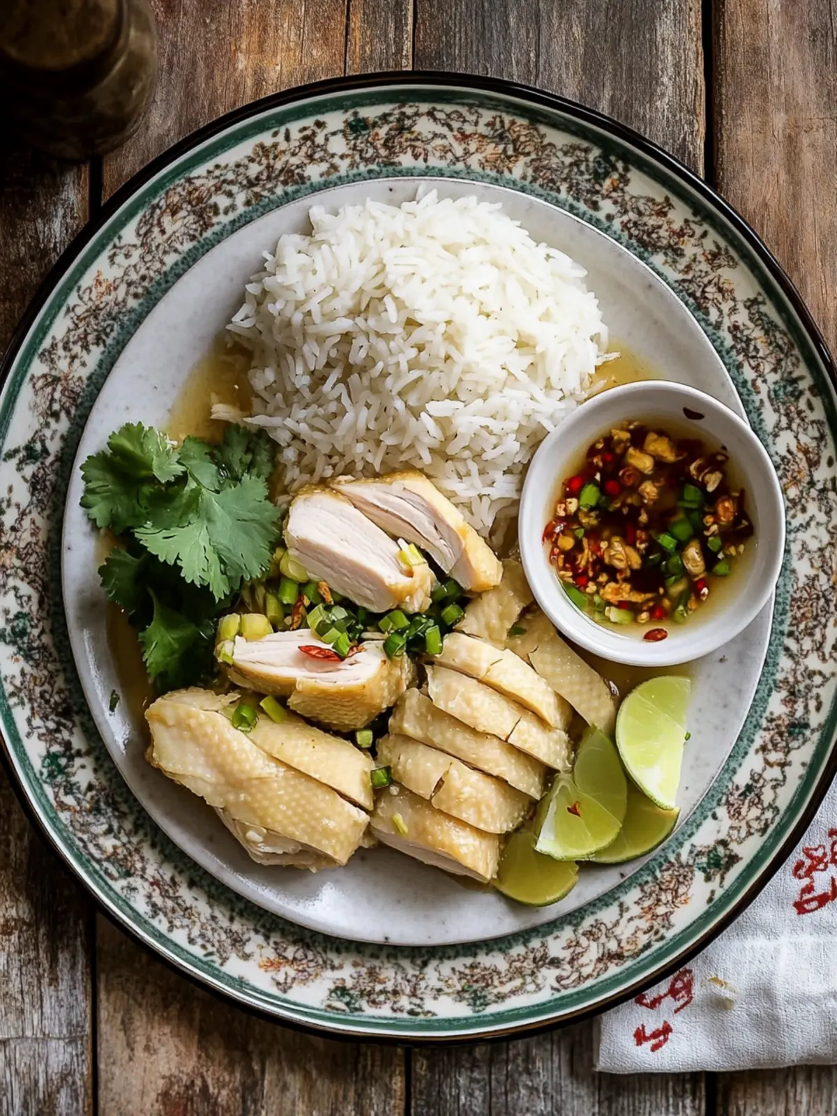 Delicious Vietnamese Inspired Hainanese Chicken Rice at Home 5 Vietnamese Inspired Hainanese Chicken Rice (Com Ga Hai Nam)