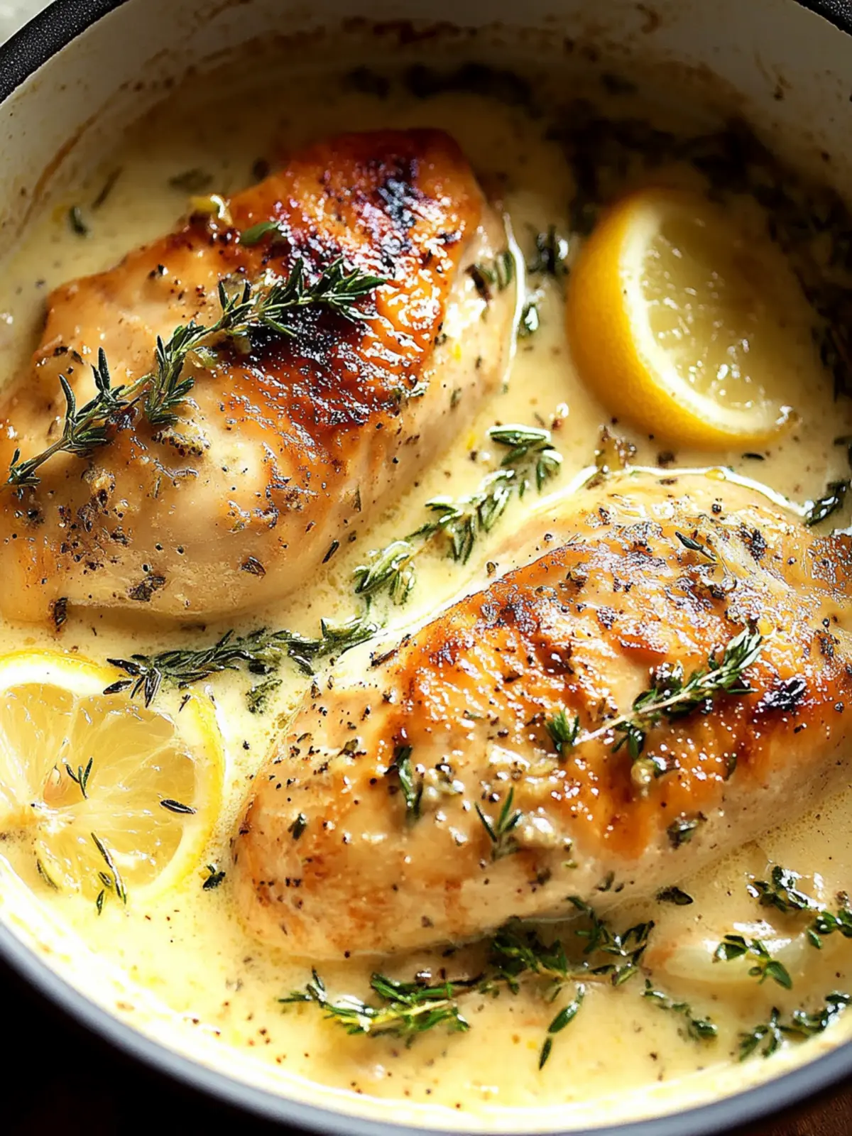 Slow-Cooker Creamy Lemon Herb Chicken for Easy Weeknight Meals 4 Slow-Cooker Creamy Lemon Herb Chicken