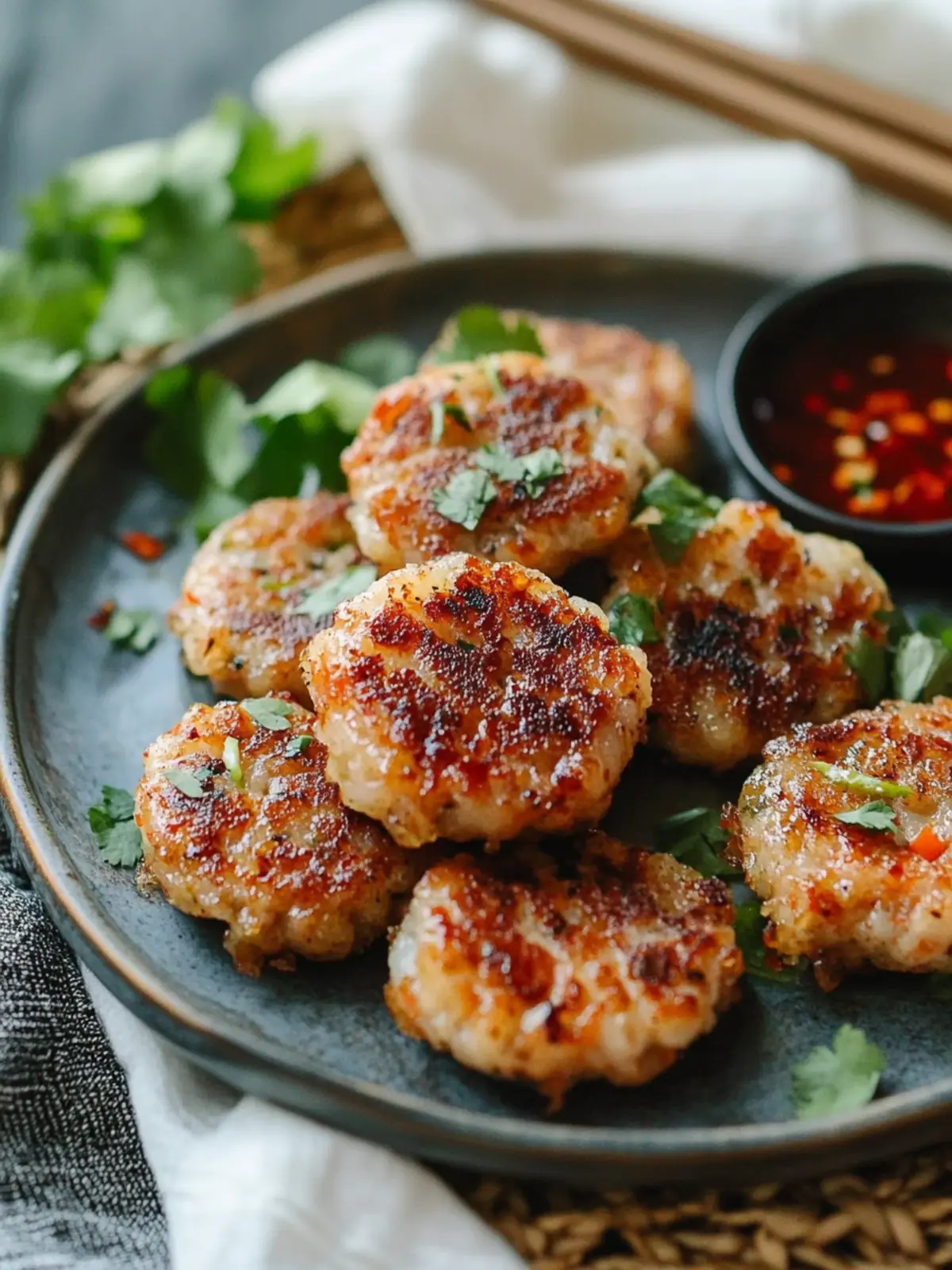 Delicious Chinese Shrimp Cakes: Easy to Make, Hard to Resist 4 Chinese Shrimp Cakes