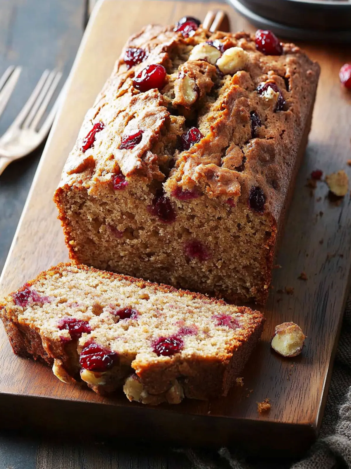Moist Double Cranberry Banana Bread for Joyful Mornings 5 Double Cranberry Banana Bread