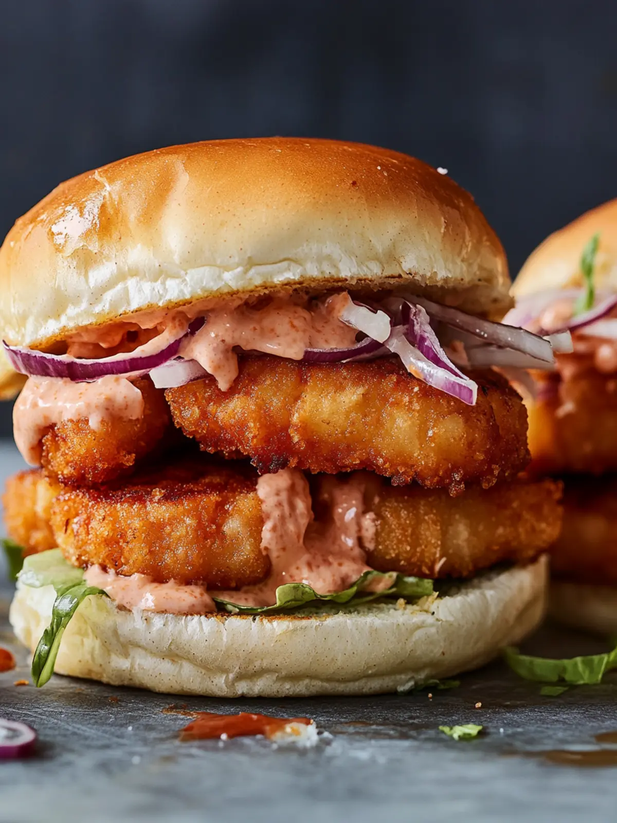 Crispy Shrimp Katsu Burgers for an Epic Weeknight Dinner 4 Shrimp Katsu Burgers