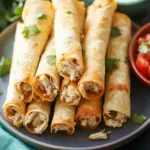 Baked Creamy Chicken Taquitos for Quick Weeknight Meals 9 Baked Creamy Chicken Taquitos