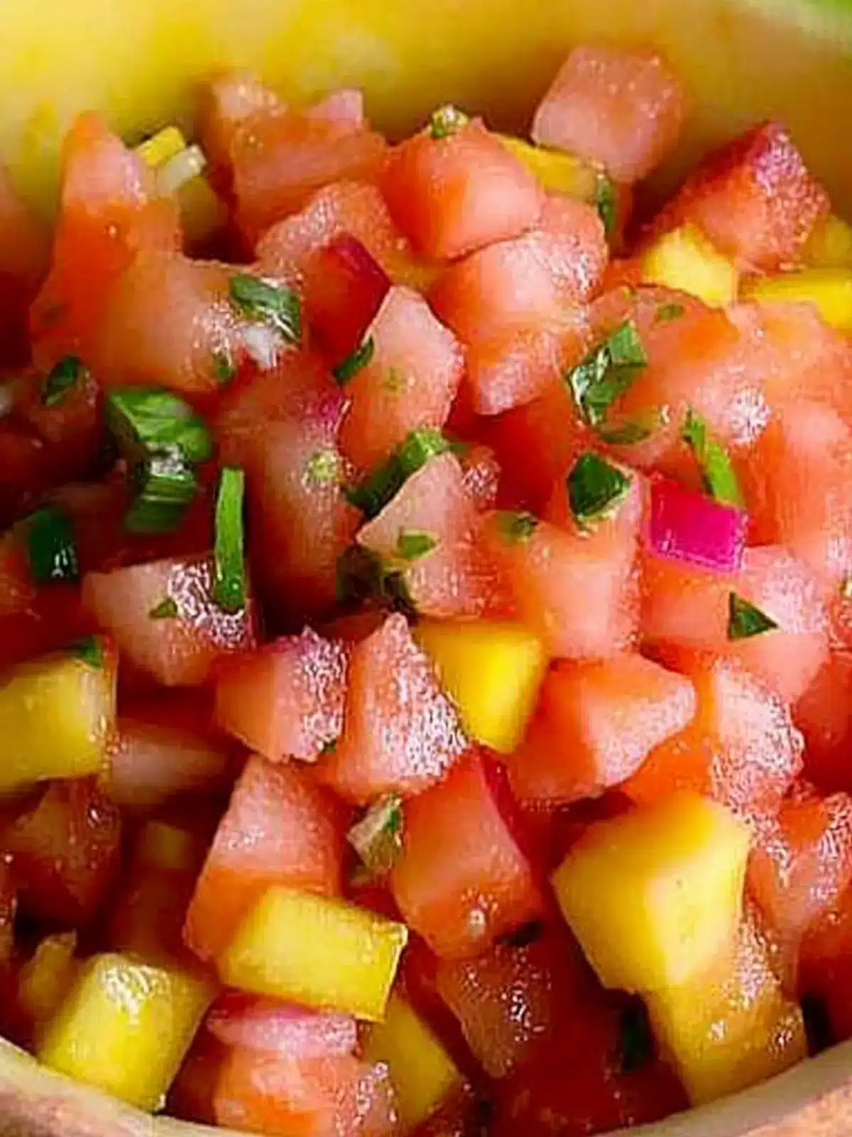 Zesty Watermelon Salsa: Your Ultimate Summer Party Hit 2 Watermelon Salsa