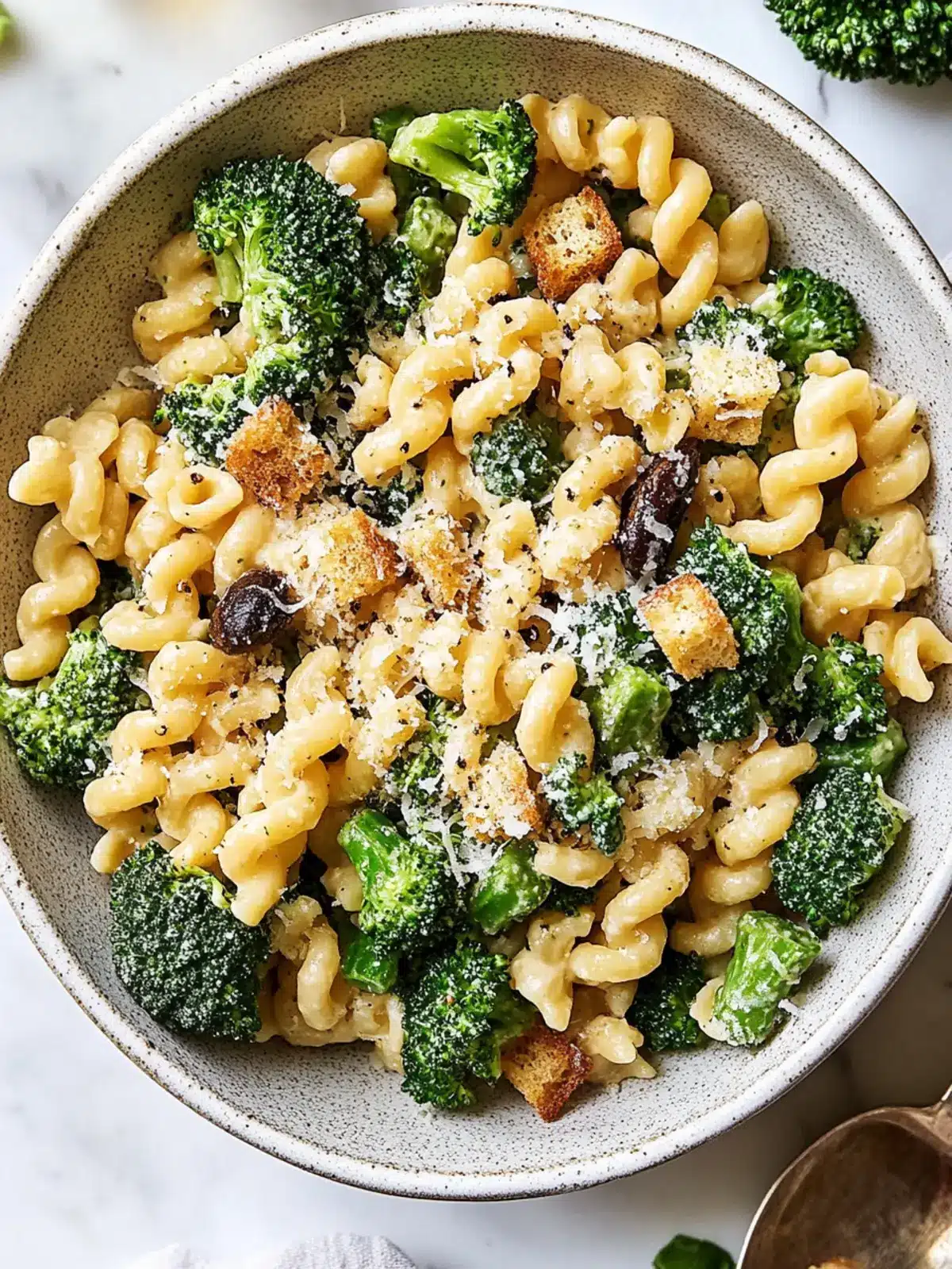 Broccoli Caesar Pasta Salad: A Creamy Twist on Tradition 5 Broccoli Caesar Pasta Salad