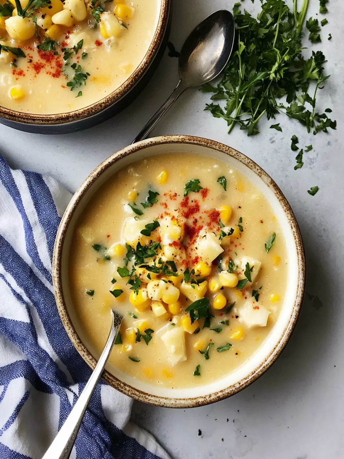 Deliciously Creamy Corn Chowder with Dairy-Free Twist 5 Corn Chowder