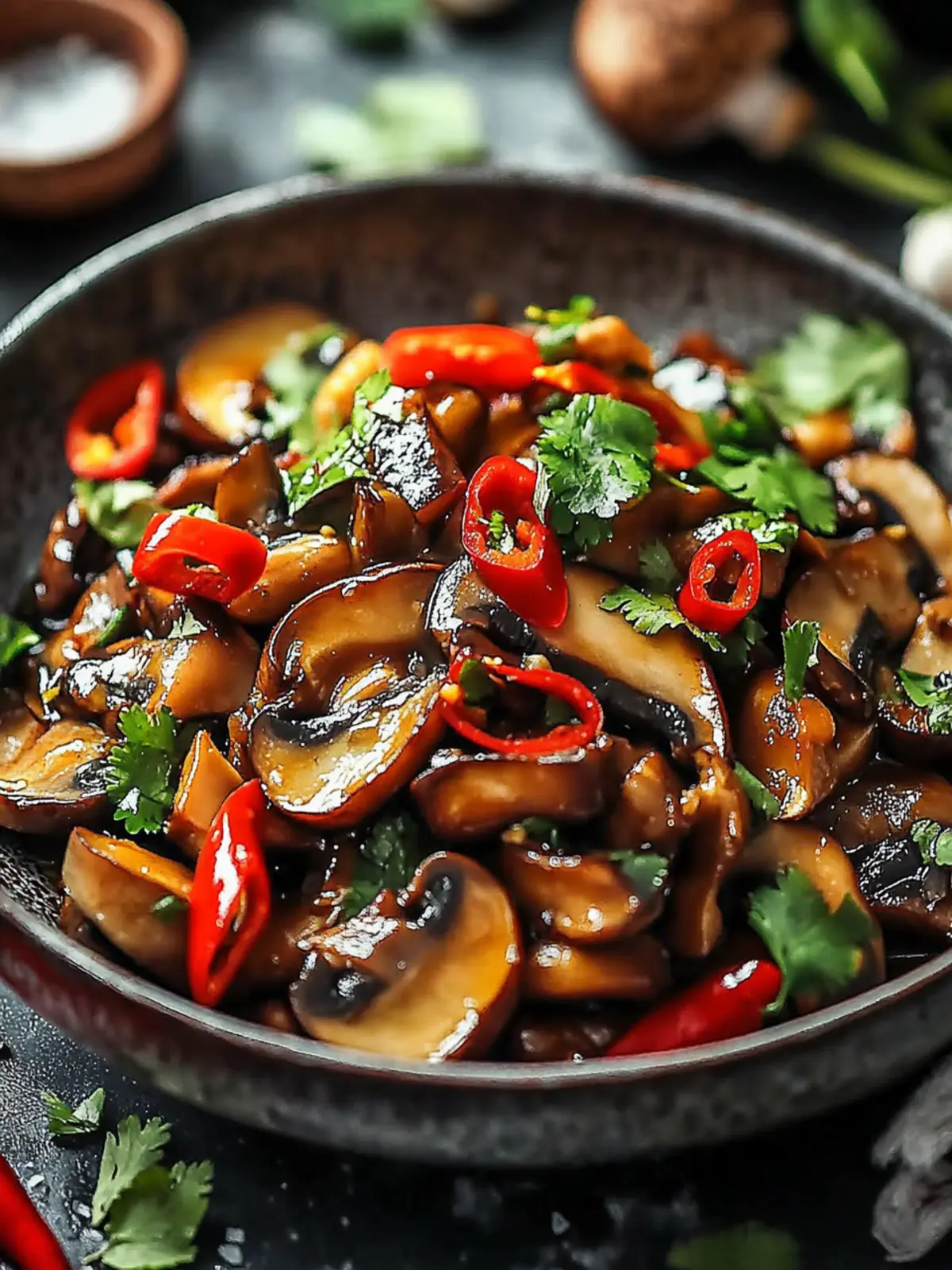 Irresistible Spicy Indo-Chinese Chilli Mushroom Delight at Home 5 Spicy Indo-Chinese Chilli Mushroom Delight