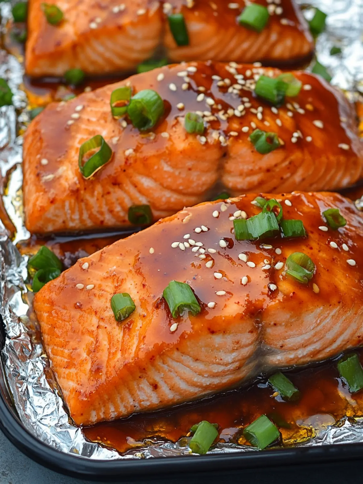 Korean Glazed Salmon in Foil: Easy, Flavorful & Guilt-Free! 3 Korean Glazed Salmon In Foil