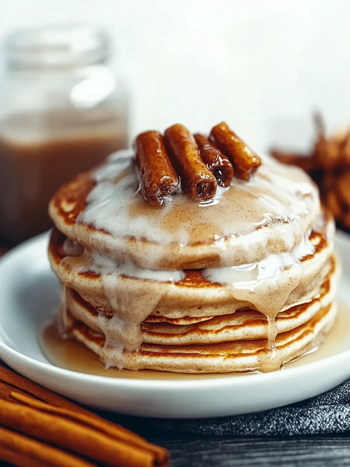 Cinnamon Roll Pancakes: Your New Favorite Cozy Breakfast Delight 2 Cinnamon Roll Pancakes: A Cozy Breakfast Delight