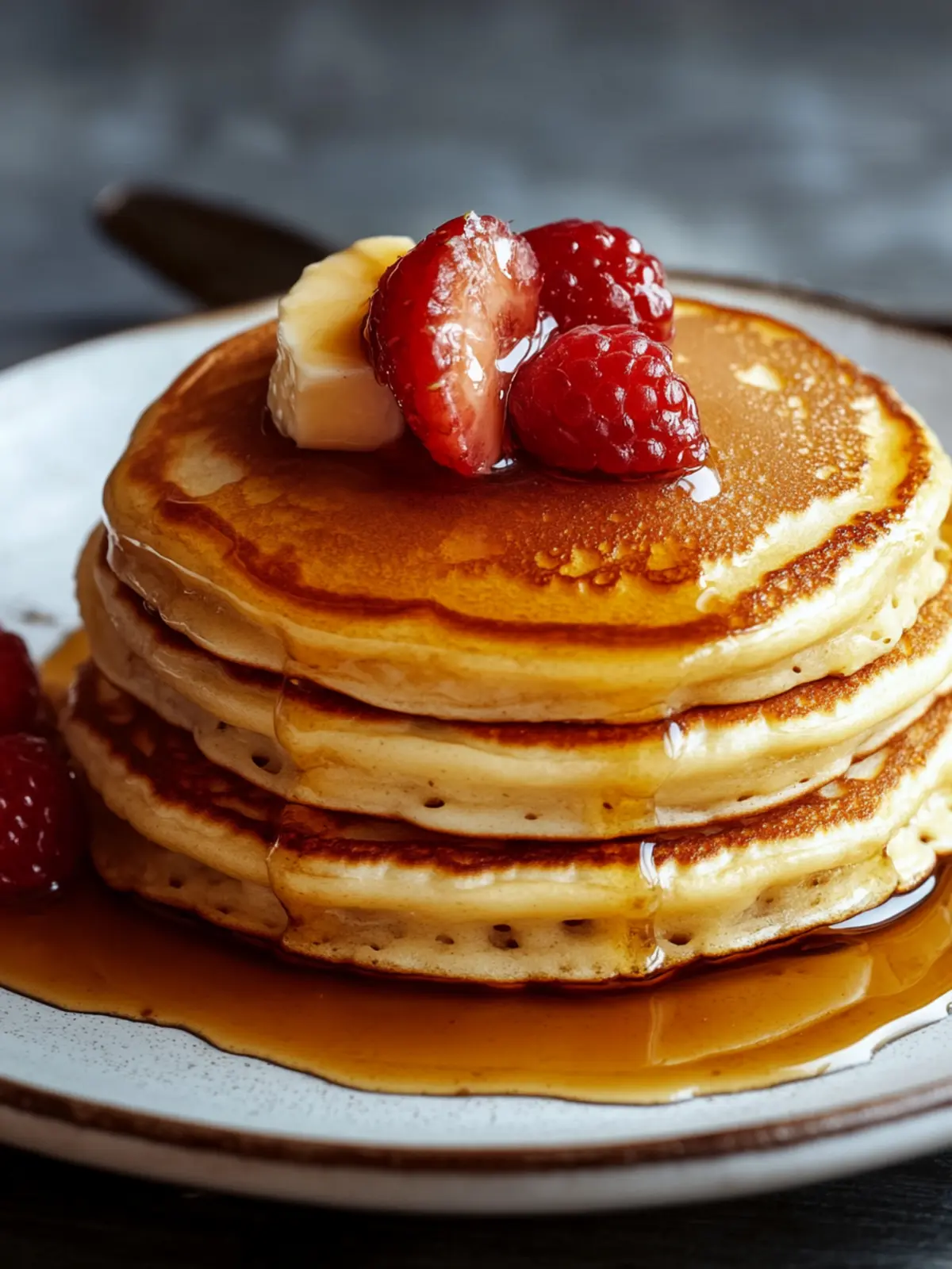 Fluffy Pancakes That Transform Your Breakfast Game 5 Pancakes (Griddled Breakfast Cakes)