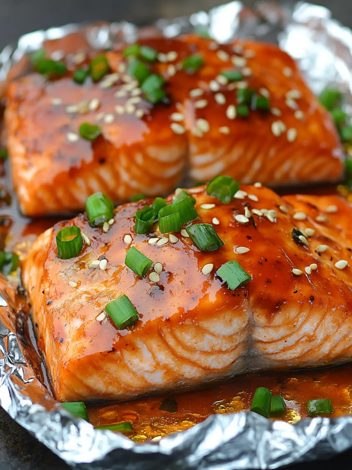 Korean Glazed Salmon in Foil: Easy, Flavorful & Guilt-Free! 4 Korean Glazed Salmon In Foil