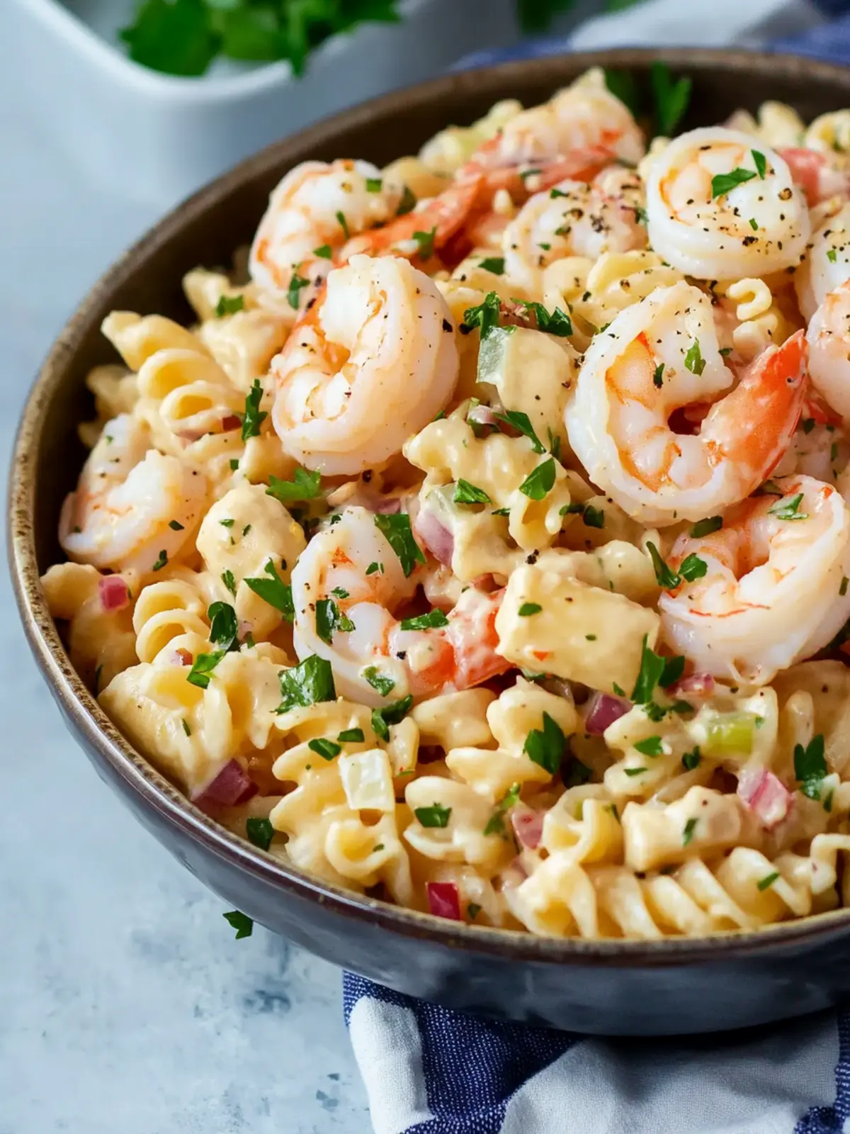 Delicious Shrimp Louis Pasta Salad for Your Summer Feasts 4 Shrimp Louis Pasta Salad