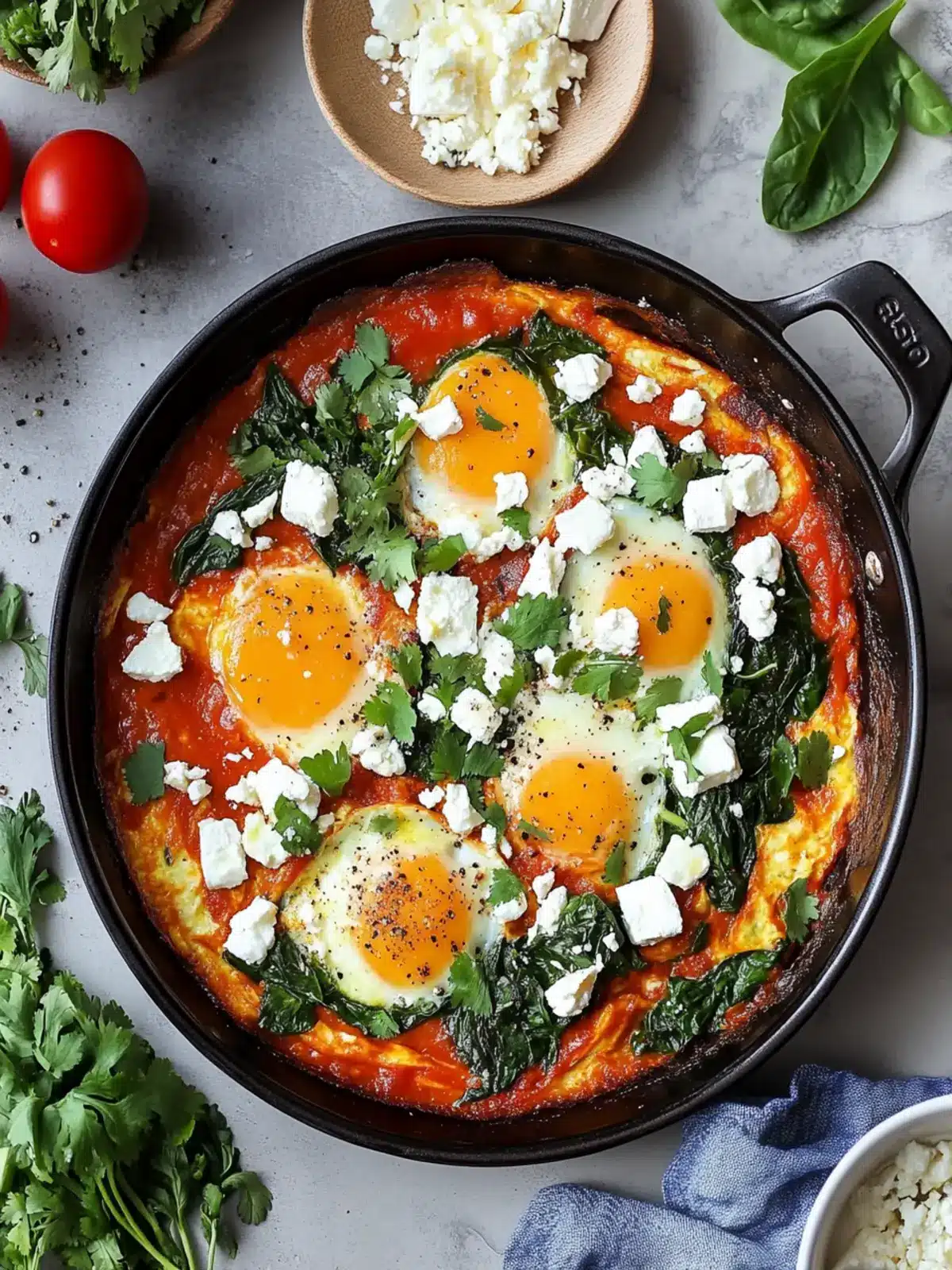Best Shakshuka: Spinach and Feta One-Pan Wonder You’ll Love 5 Best Shakshuka: Spinach and Feta, One Pan Wonder!