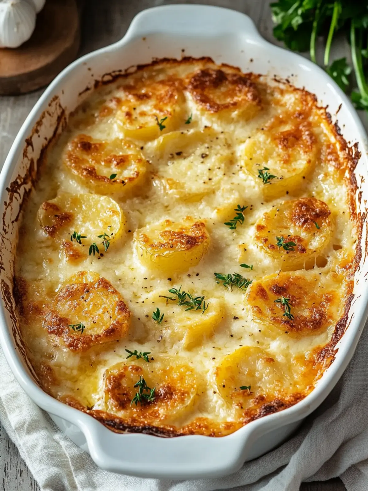 Roasted Garlic Potatoes Au Gratin: Your Comfort Food Dream 5 Roasted Garlic Potatoes Au Gratin: Comfort Food Perfection