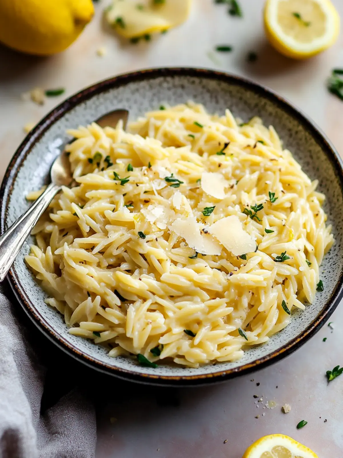Delicious Lemon Garlic Orzo Small Batch Recipe for Two 4 Lemon Garlic Orzo (Small Batch)