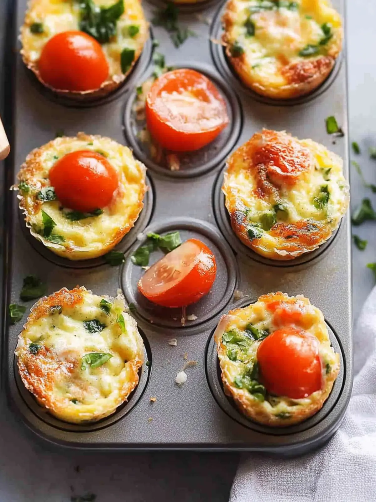 Mini Frittata Muffins Packed with Seasonal Goodness 3 Mini Frittata Muffins