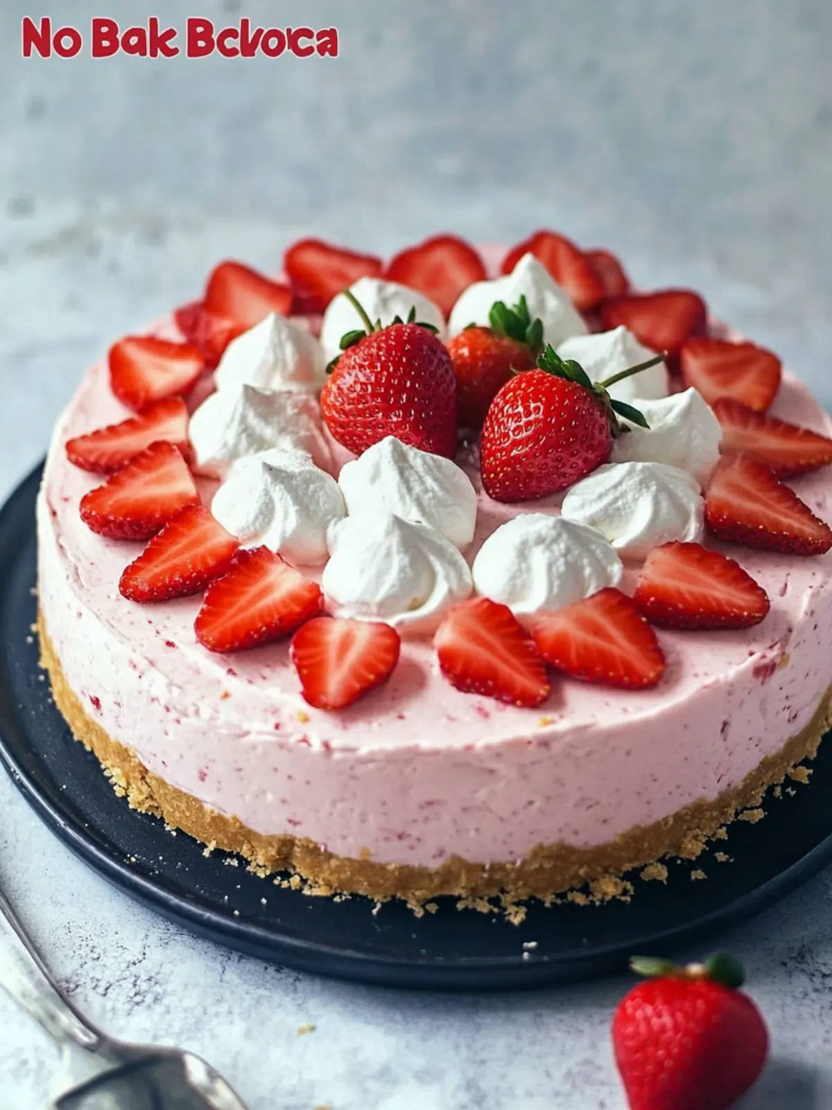 Decadent No Bake Strawberry Cheesecake for Effortless Indulgence 5 No Bake Strawberry Cheesecake