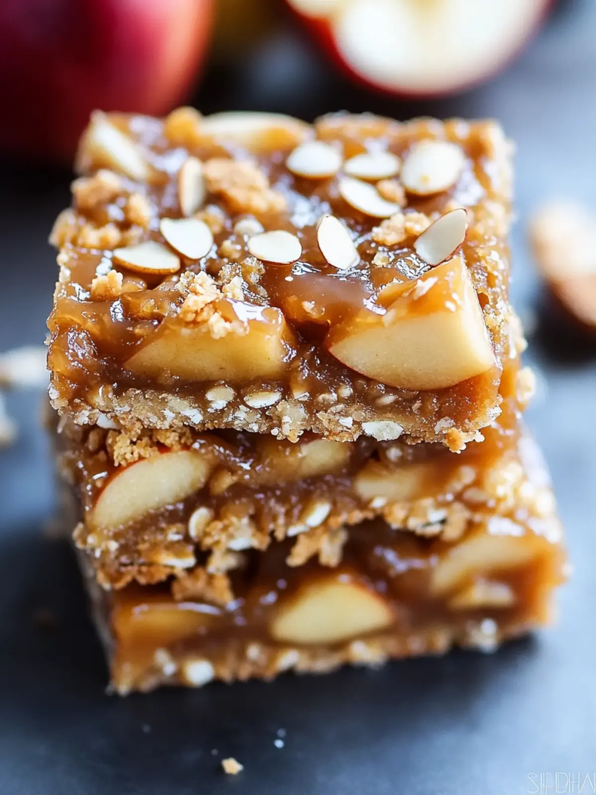 Salted Caramel Apple Pie Bars: Your Guilt-Free Indulgence 2 Salted Caramel Apple Pie Bars: Indulgent No-Bake Delight