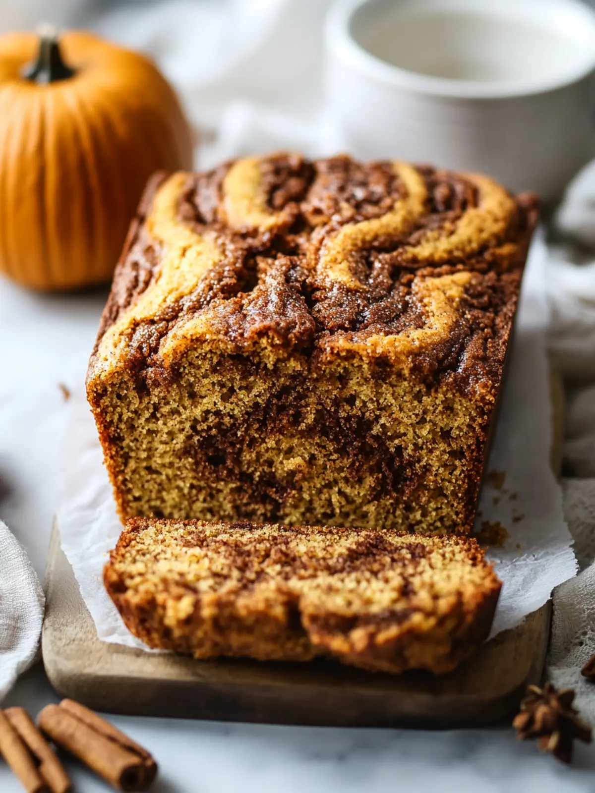 Cinnamon Swirl Pumpkin Bread: Your Ultimate Fall Delight 5 Cinnamon Swirl Pumpkin Bread