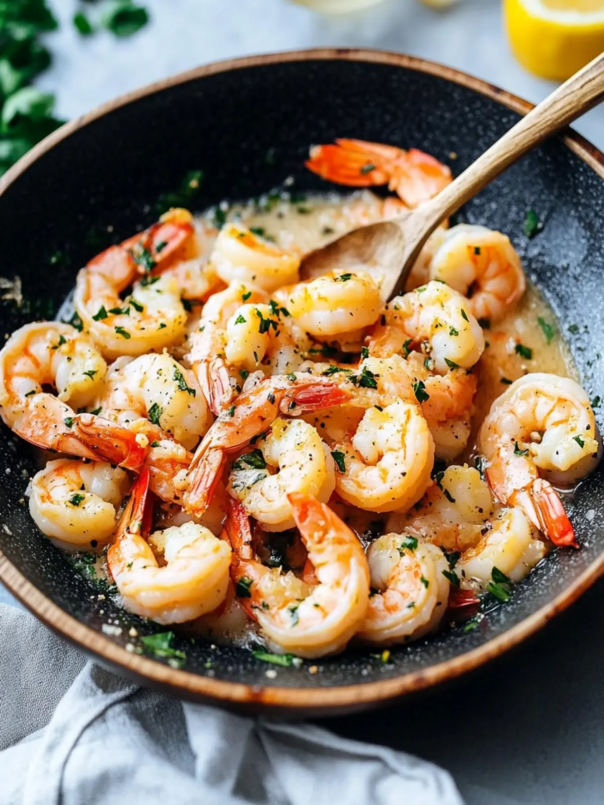 Irresistible Shrimp Scampi: Quick, Fresh, and Flavor-Packed! 4 Shrimp Scampi