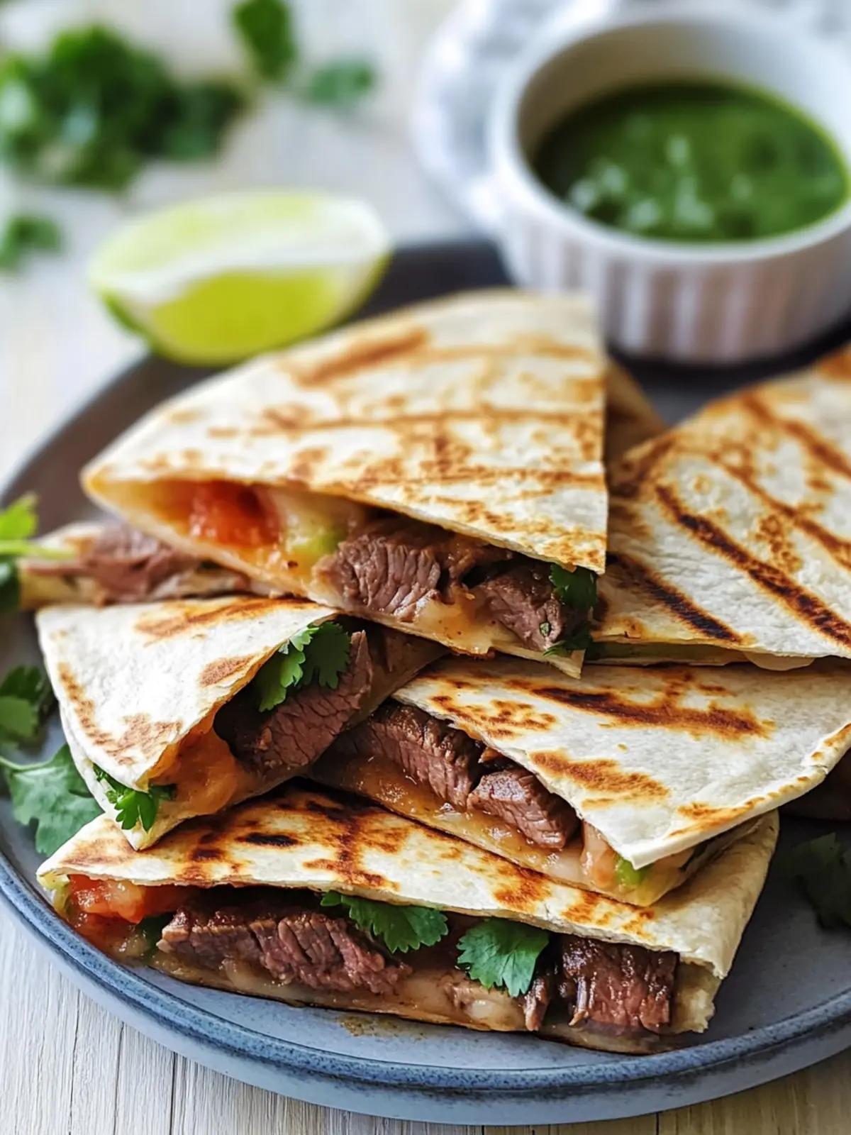 Savory Beef Steak Quesadillas Ready in Just 20 Minutes 5 Beef Steak Quesadillas