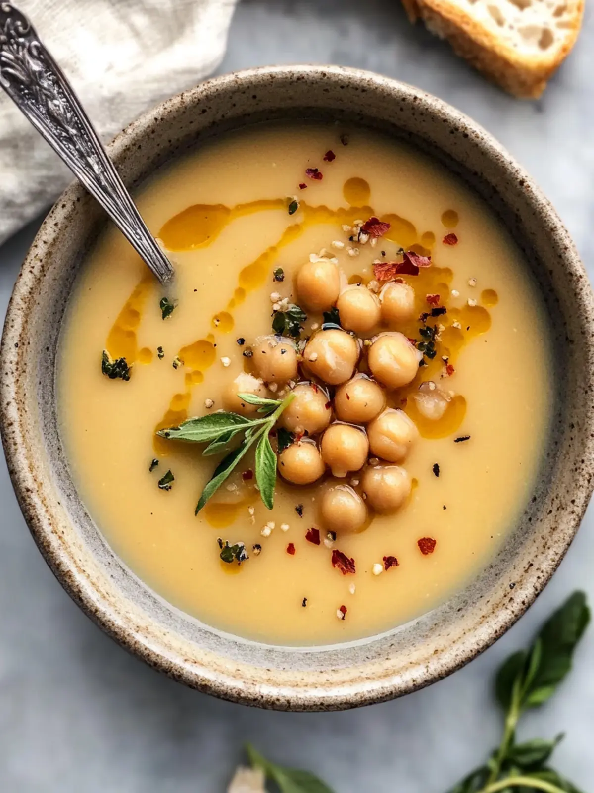 Creamy Vegan Garlic Chickpea Soup Your New Cozy Comfort Food 5 Creamy Vegan Garlic Chickpea Soup Your New Favorite Comfort Food