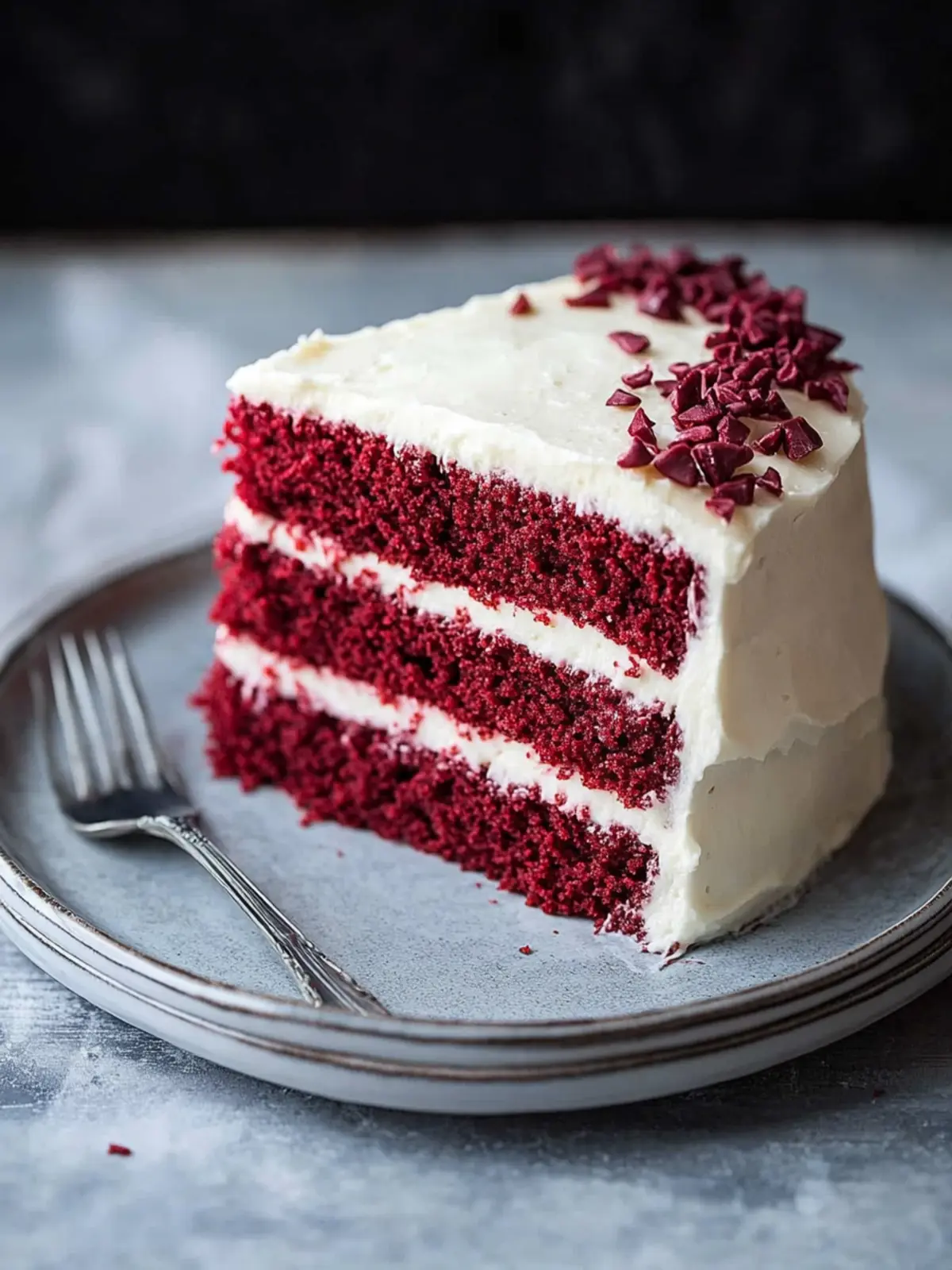 Decadent Red Velvet Cake with Cream Cheese Frosting Bliss 4 Red Velvet Cake with Cream Cheese Frosting