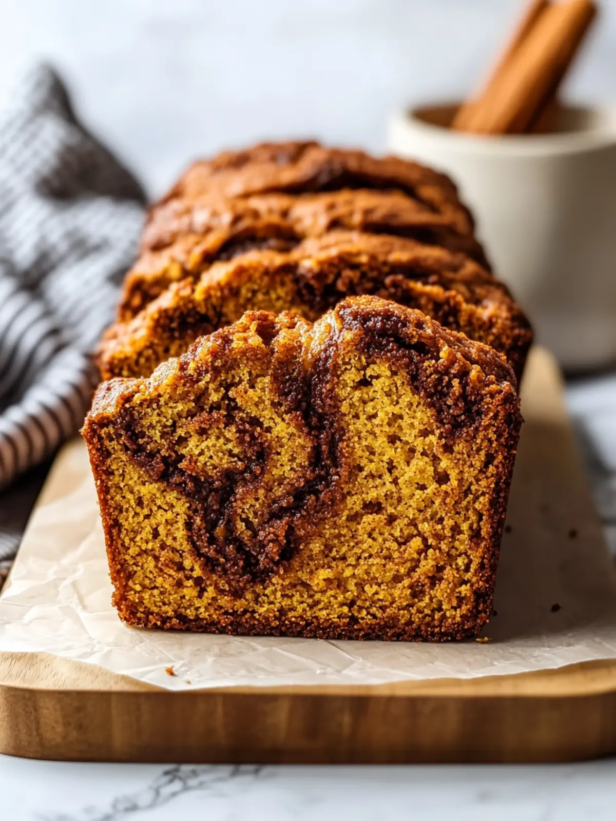 Cinnamon Swirl Pumpkin Bread: Your Ultimate Fall Delight 2 Cinnamon Swirl Pumpkin Bread
