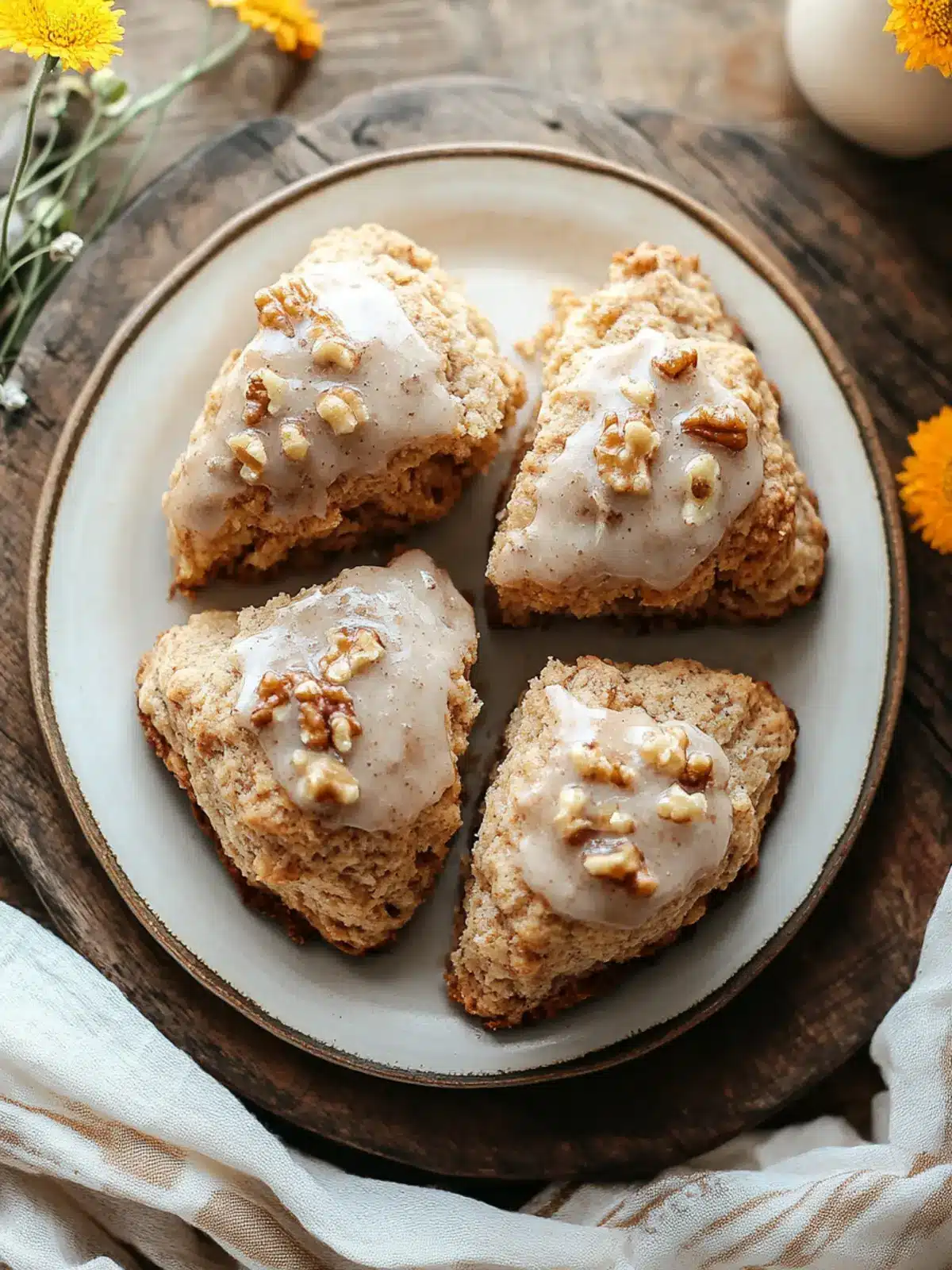 Cinnamon Maple Walnut Scones for Cozy Mornings at Home 4 Cinnamon Maple Walnut Scones