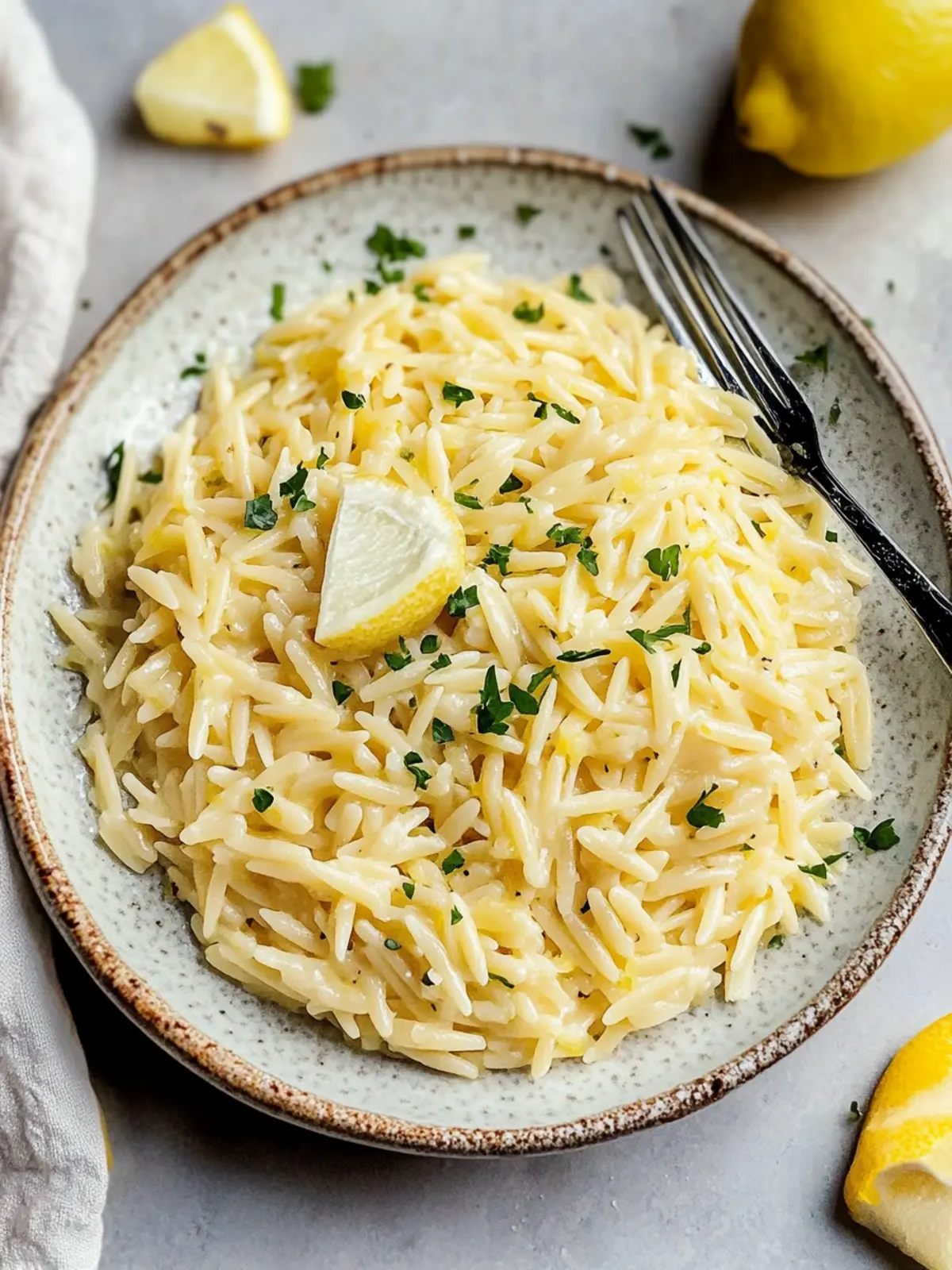 Delicious Lemon Garlic Orzo Small Batch Recipe for Two 2 Lemon Garlic Orzo (Small Batch)