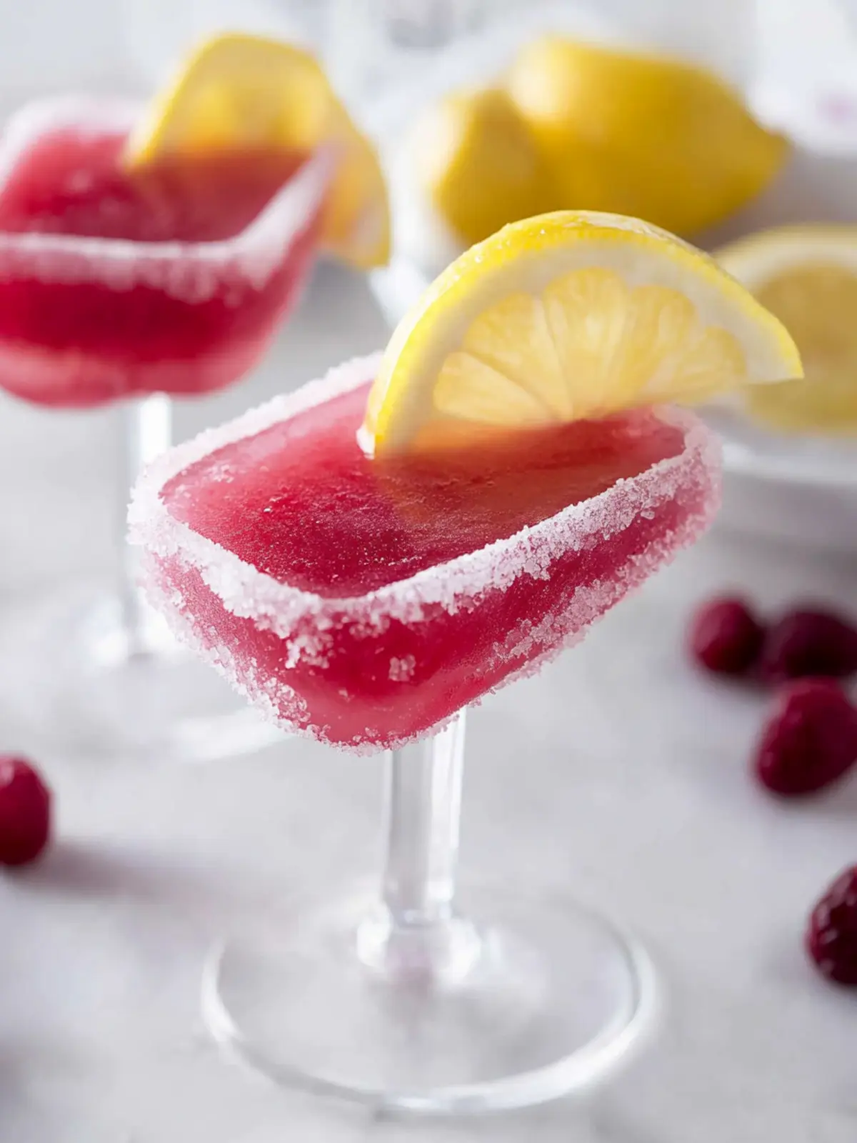 Lemon Drop Jolly Pops: Zesty Cranberry-Raspberry Cocktail 5 Lemon Drop Jolly Pops (Cranberry-Raspberry Vodka Cocktail)