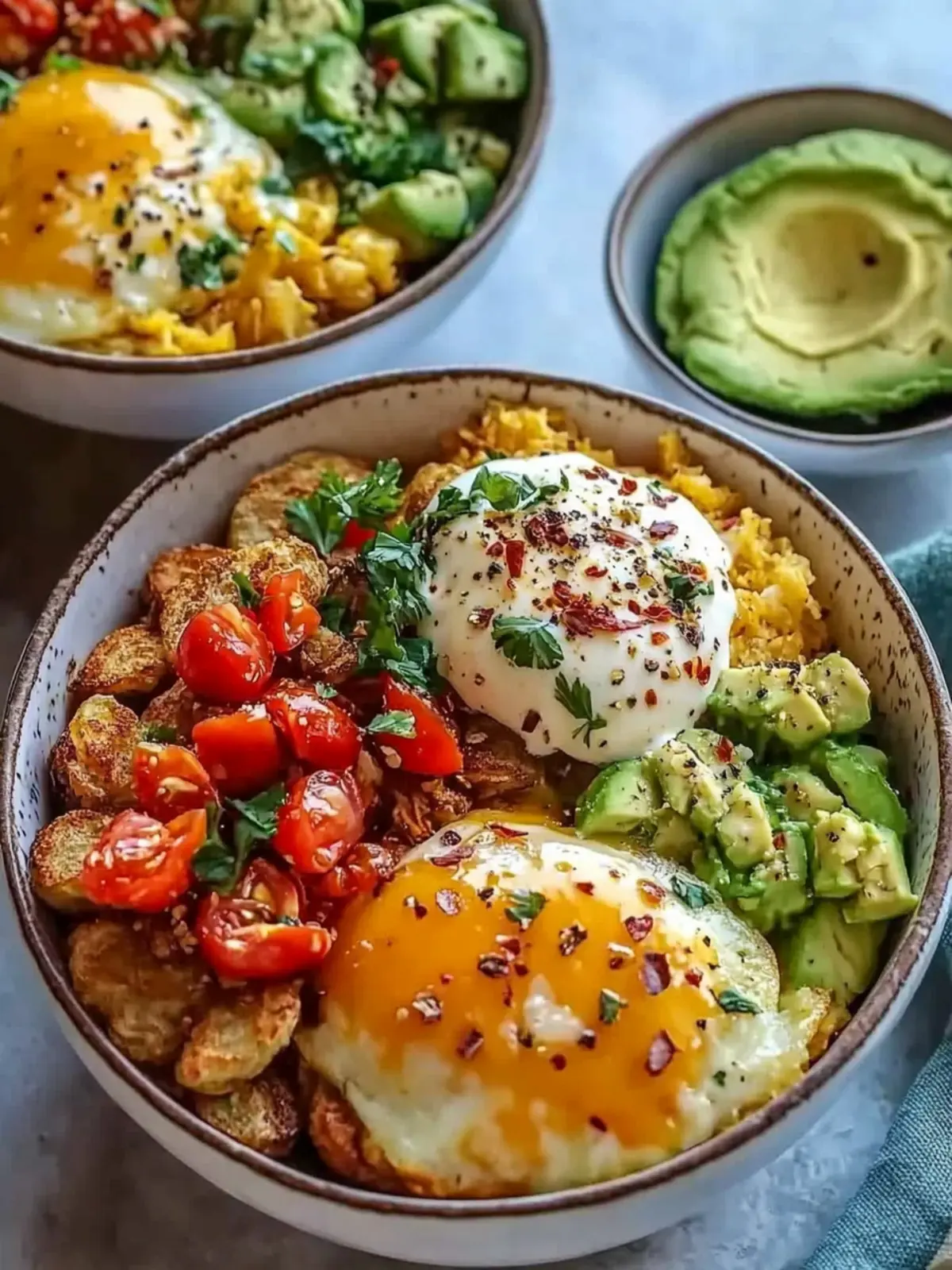 Crispy Hash Brown Breakfast Bowls Packed with Flavor and Fun 4 Hash Brown Breakfast Bowls