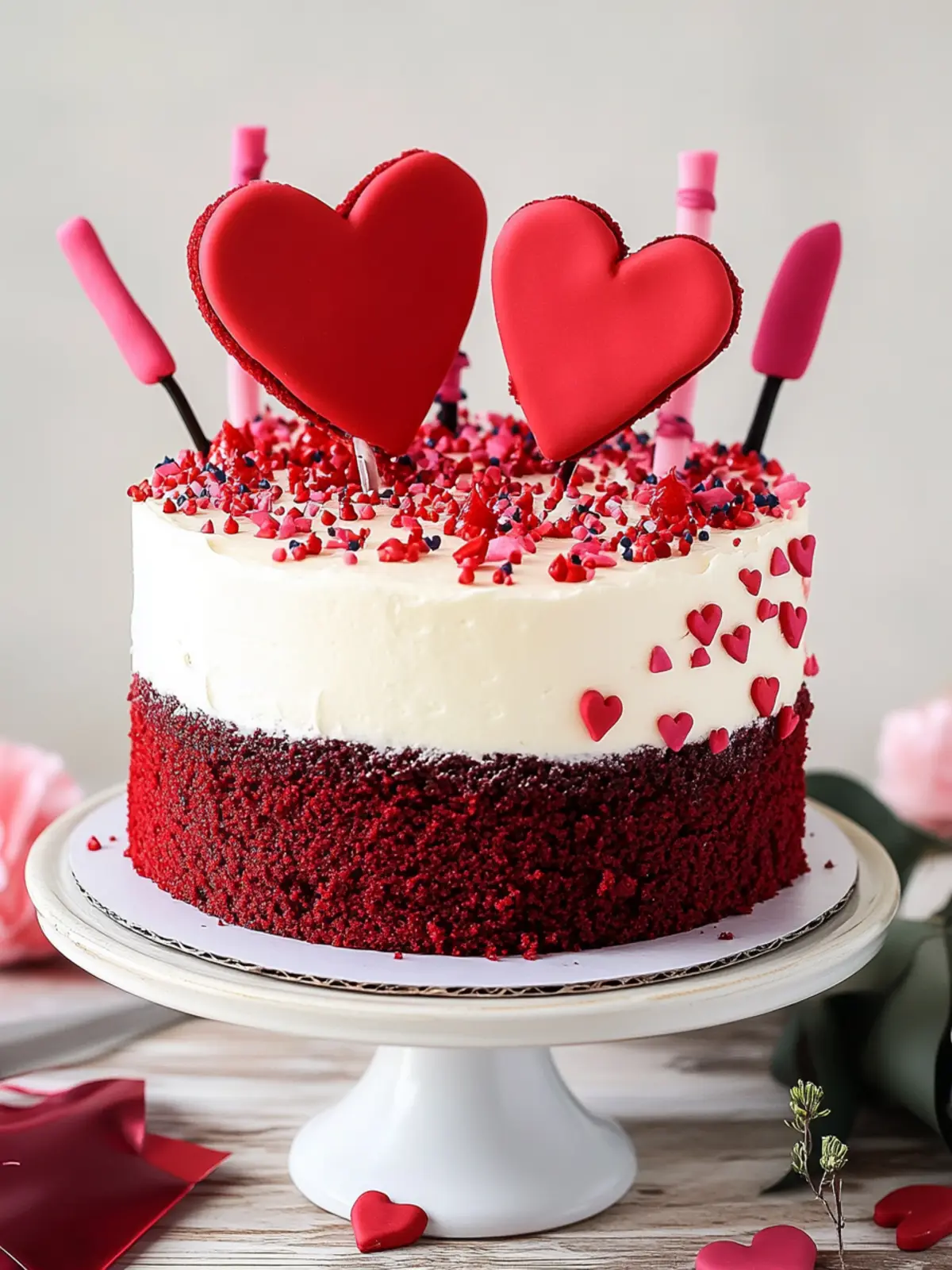 Irresistible Red Velvet Valentine’s Day Cake to Impress Anyone 2 Red Velvet Valentine’s Day Cake