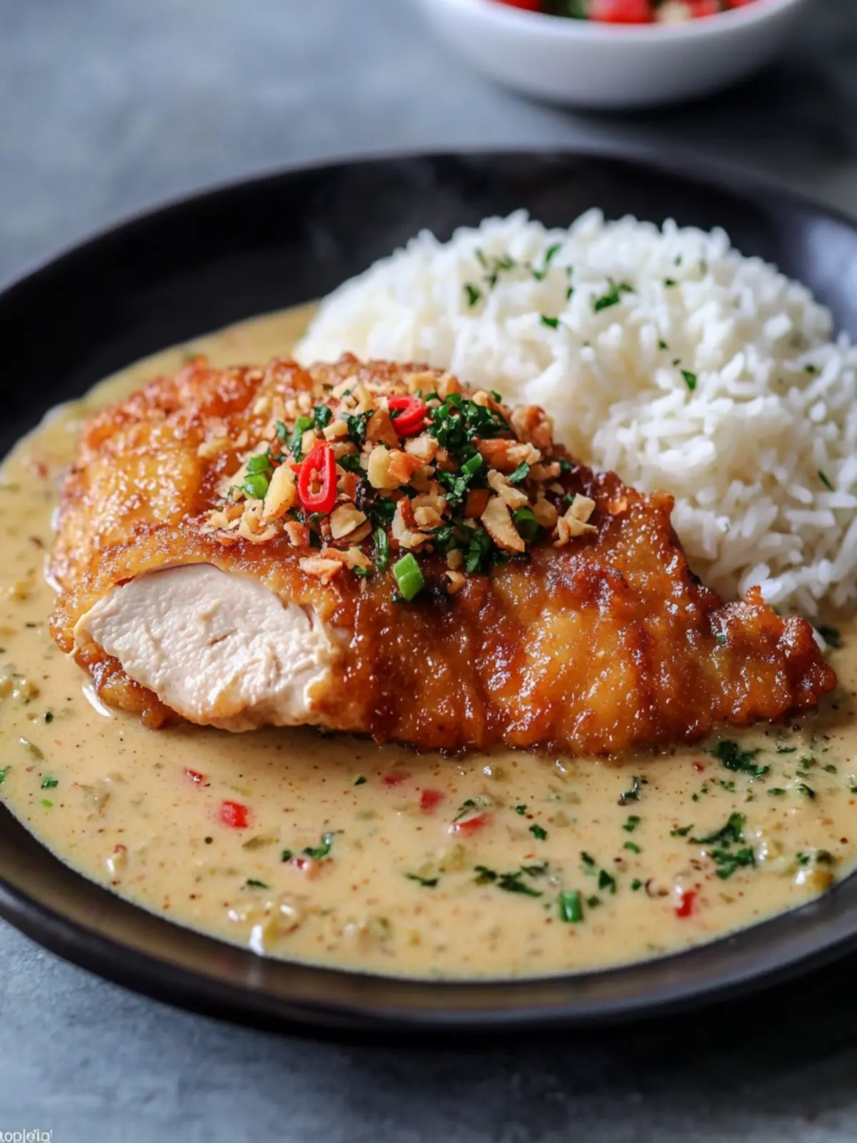 Crispy Filipino Chicken ala King with Creamy Sauce Delight 5 Filipino Chicken ala King with Creamy Sauce