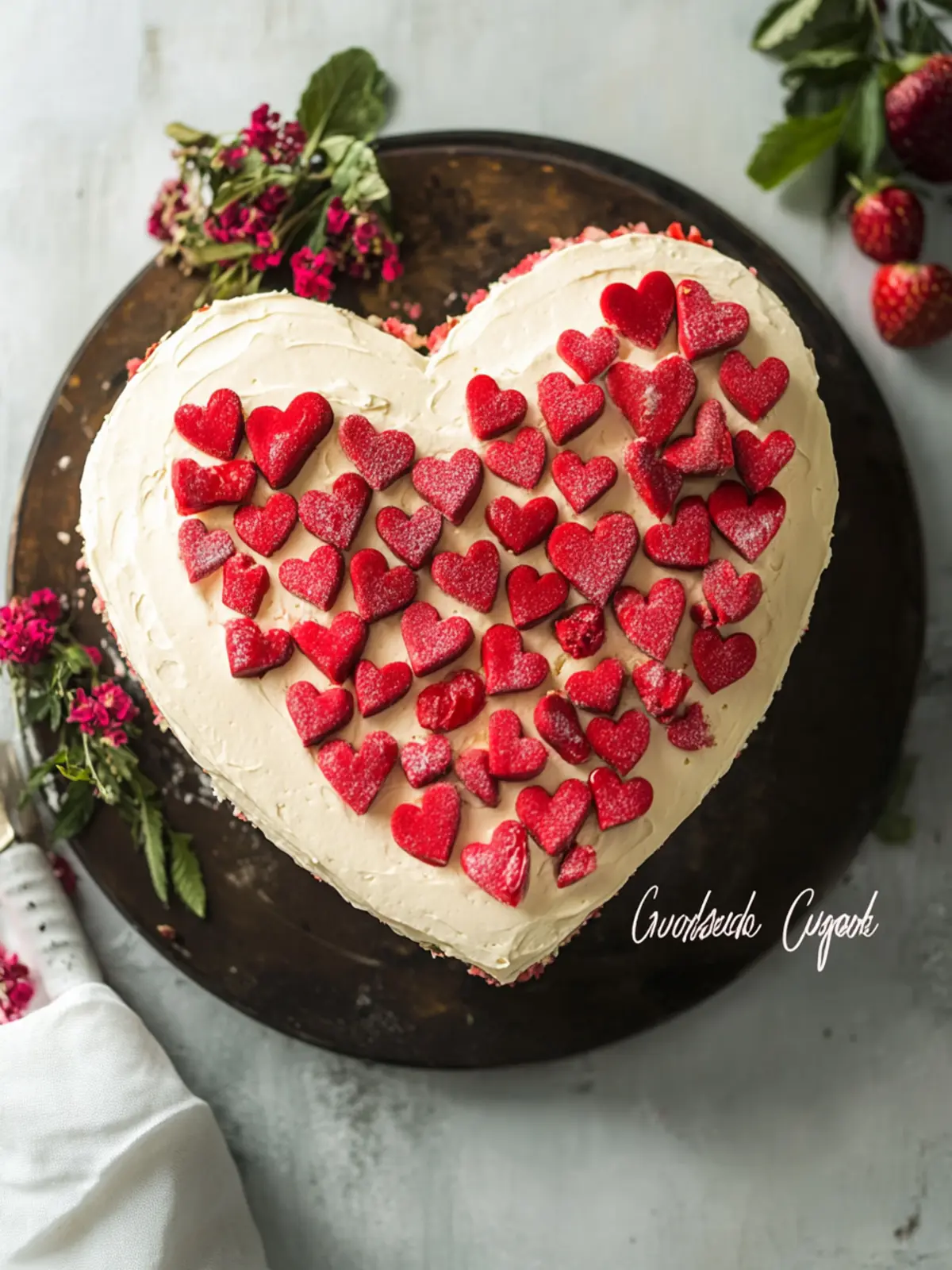 Heart-Shaped Cake Recipe for a Sweet Valentine's Surprise 4 Heart-Shaped Cake