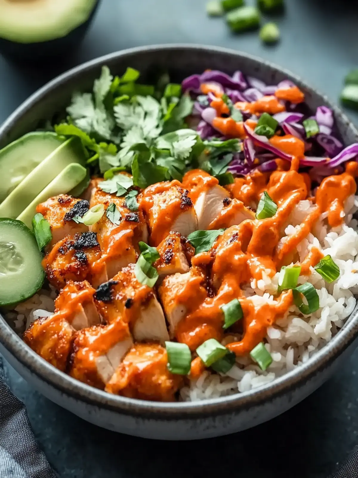Bang Bang Chicken Bowl: Irresistibly Delicious & Customizable 4 Bang Bang Chicken Bowl: Irresistibly Delicious Family Favorite