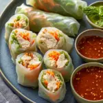 Savory Chicken Spring Rolls: Your Easy Fresh Meal Upgrade 6 Chicken Spring Rolls