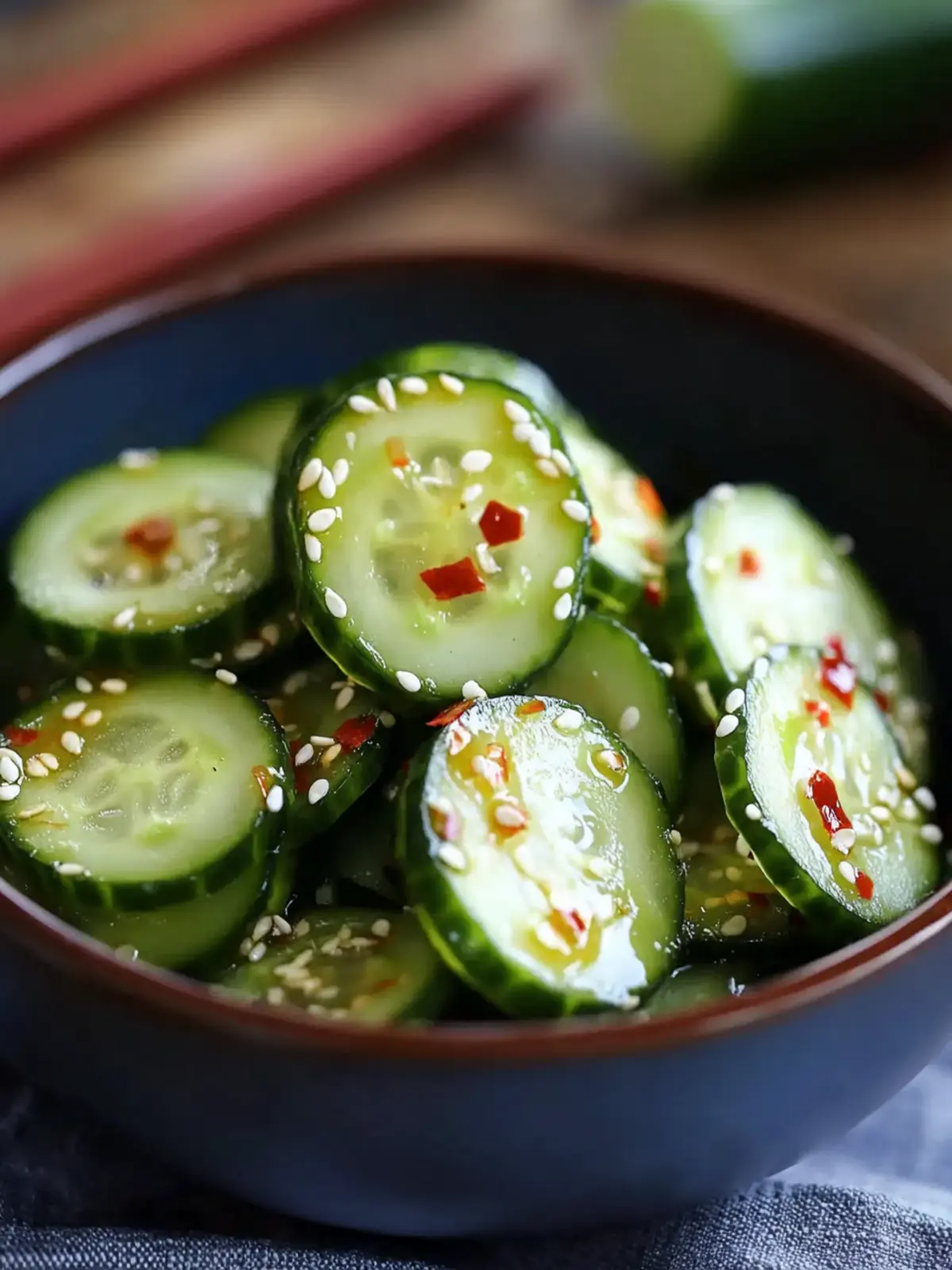 Spicy Asian Cucumber Salad for a Refreshing Crunchy Delight 4 Spicy Asian Cucumber Salad for a Refreshing Crunch