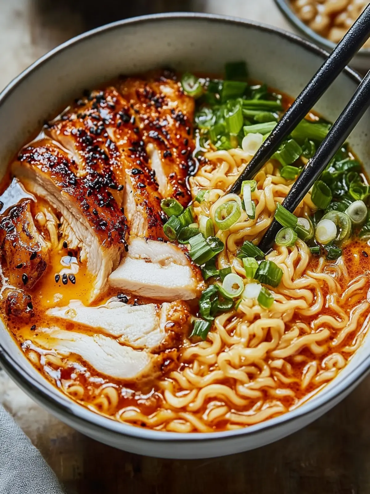 Spice Up Dinner with Fiery Chicken Ramen Garlic Delight Today 2 Spice Up Dinner with Fiery Chicken Ramen Garlic Delight