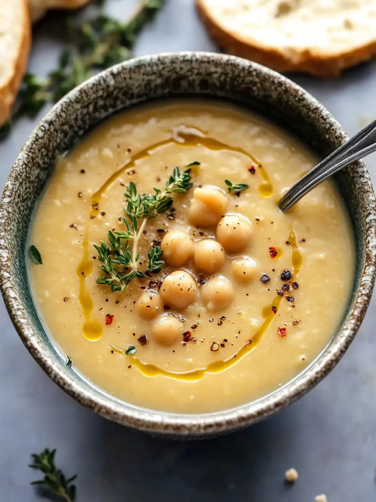 Creamy Vegan Garlic Chickpea Soup Your New Cozy Comfort Food 4 Creamy Vegan Garlic Chickpea Soup Your New Favorite Comfort Food